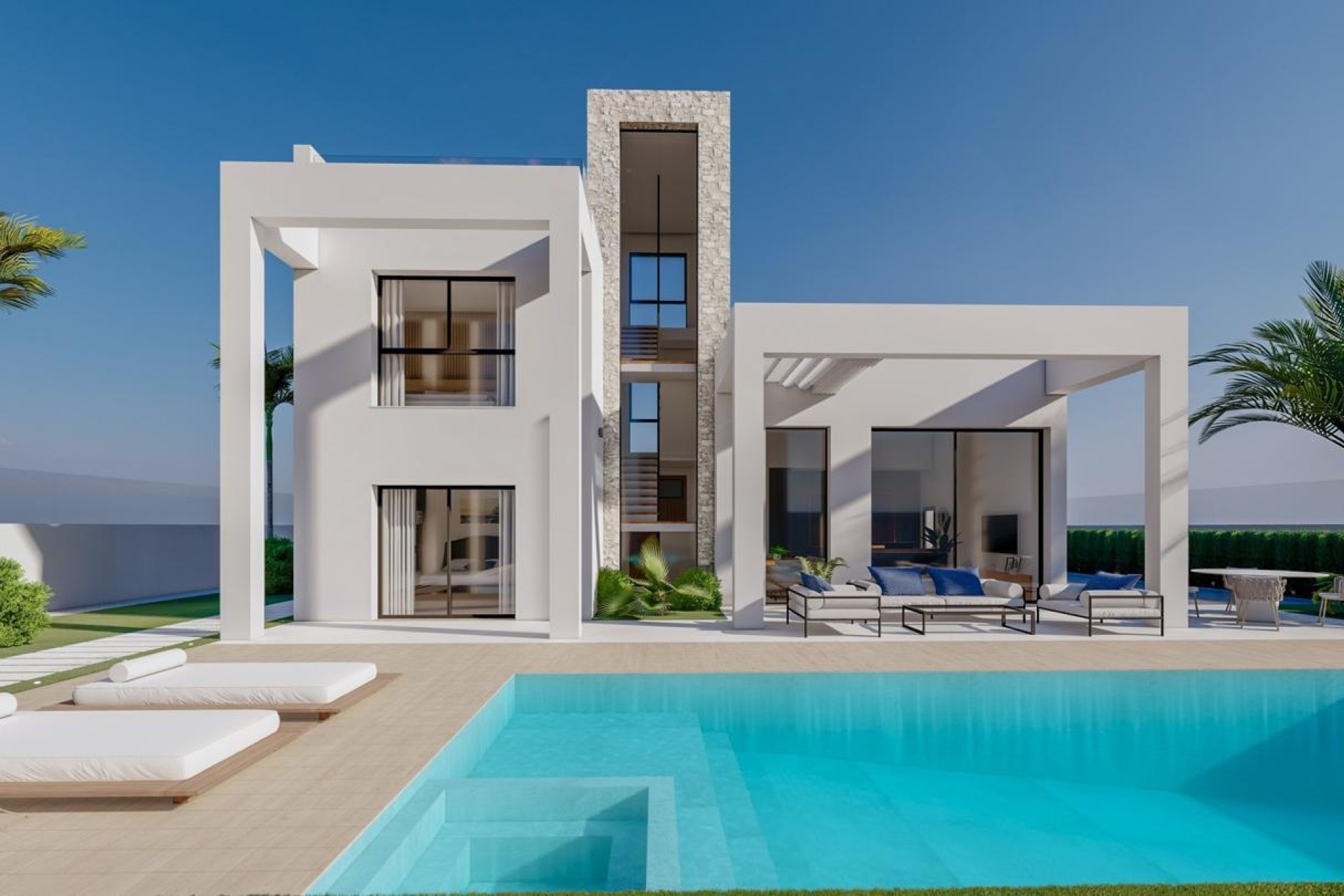 Obra Nueva - Chalet Independiente -
Finestrat - Campana garden