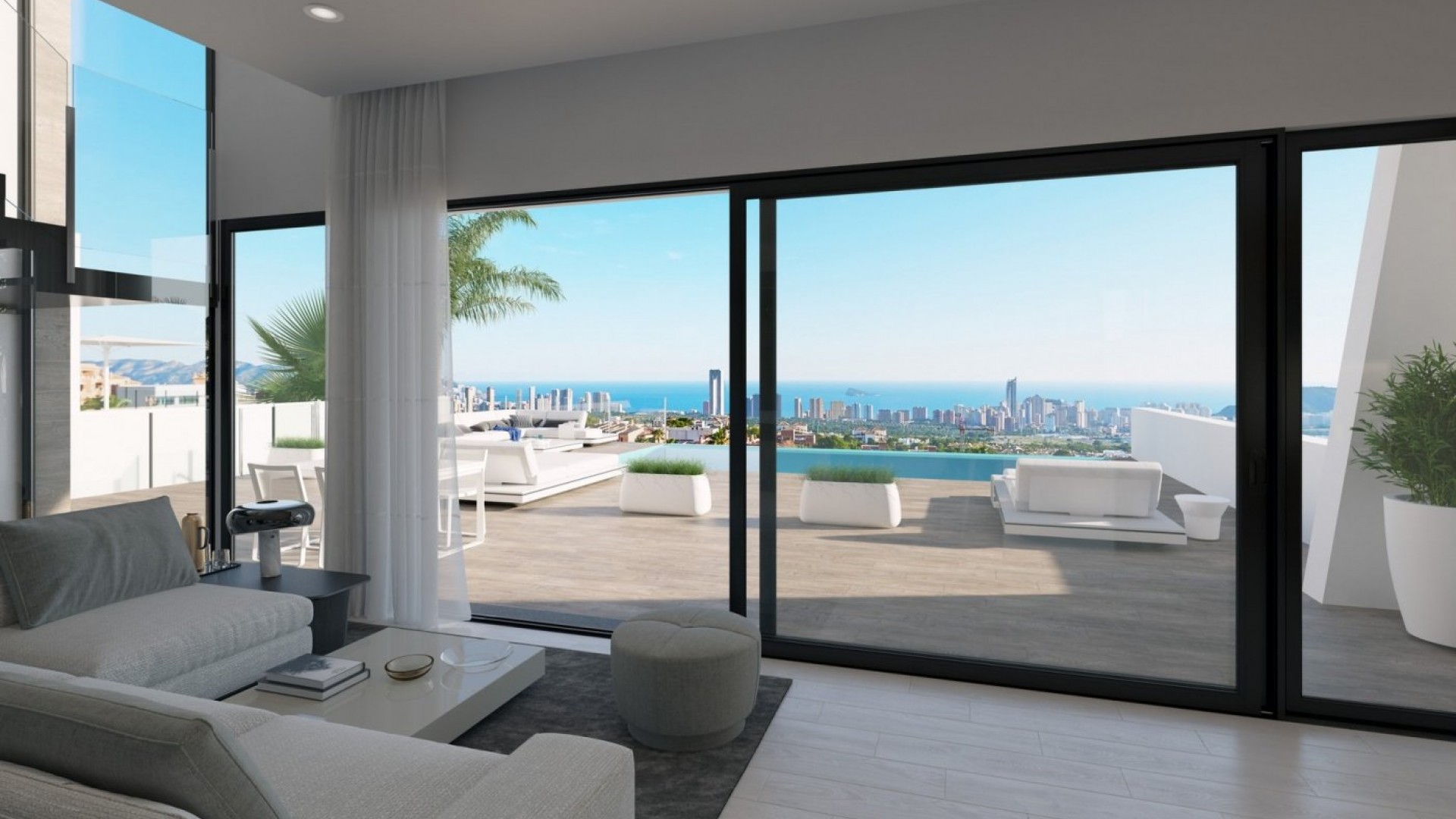 Obra Nueva - Chalet Independiente -
Finestrat - Campana garden