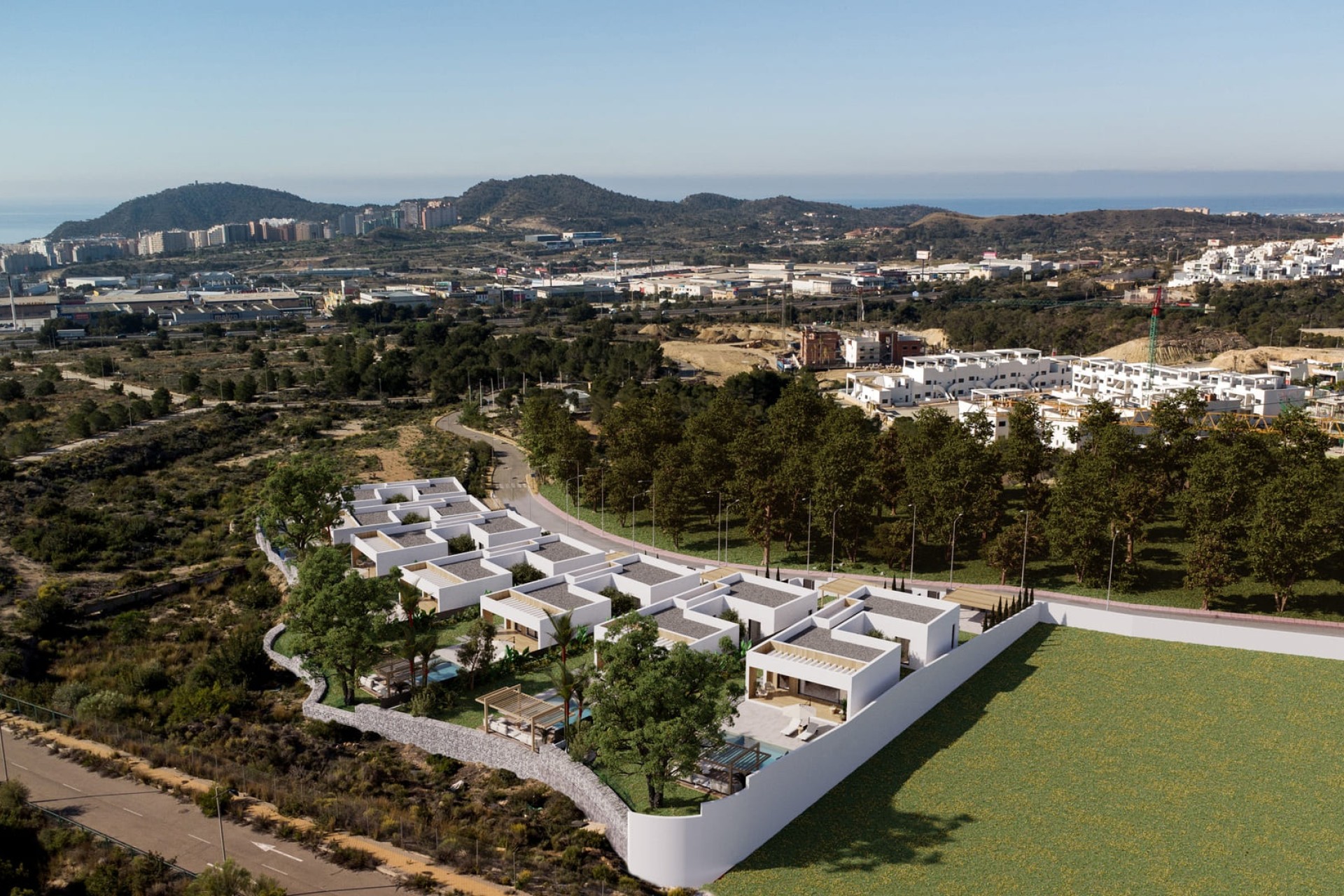 Obra Nueva - Chalet Independiente -
Finestrat