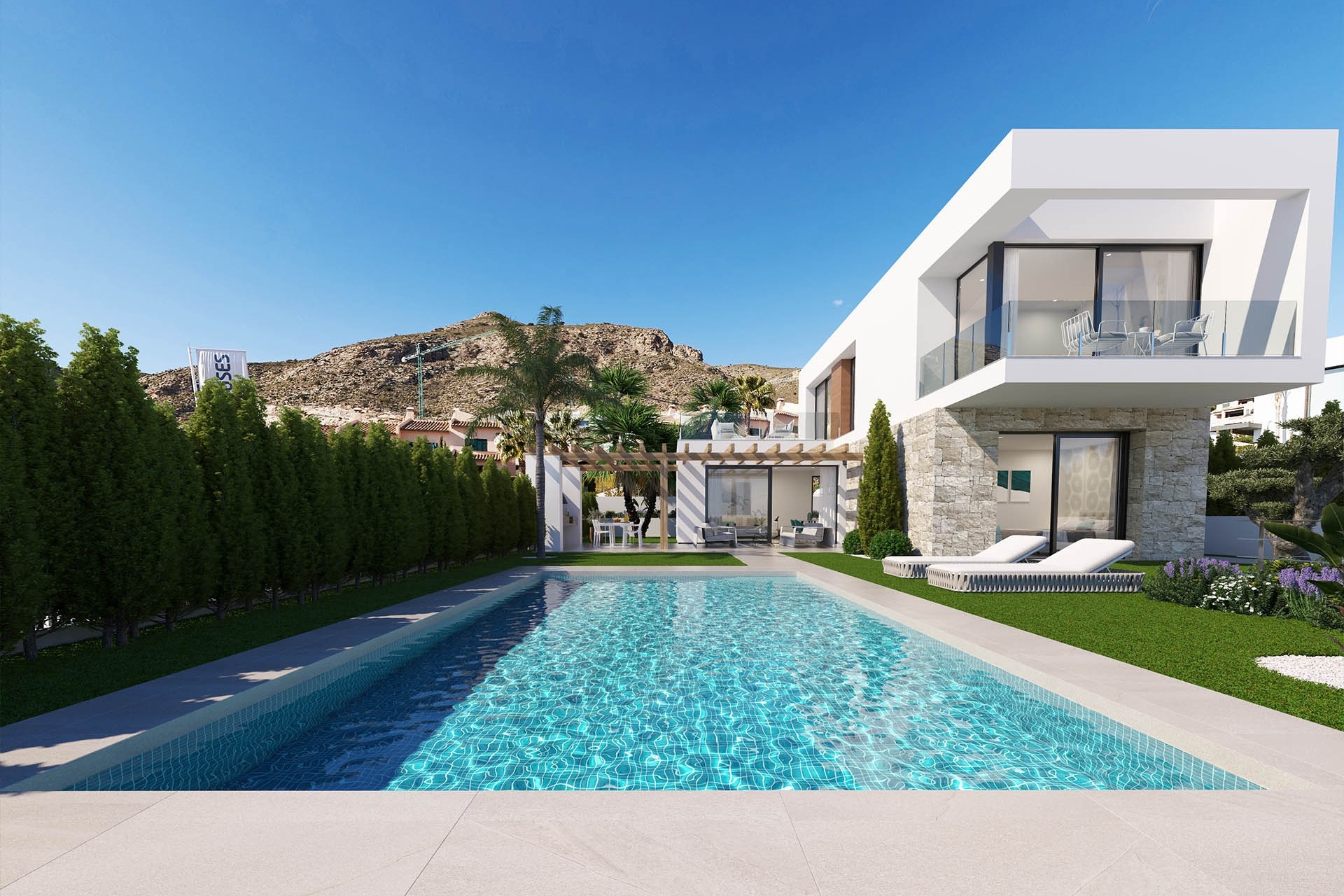 Obra Nueva - Chalet Independiente -
Finestrat