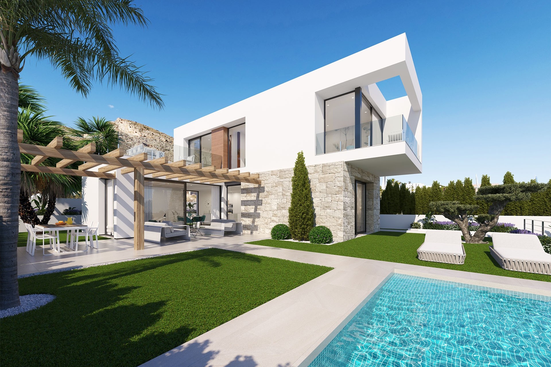 Obra Nueva - Chalet Independiente -
Finestrat
