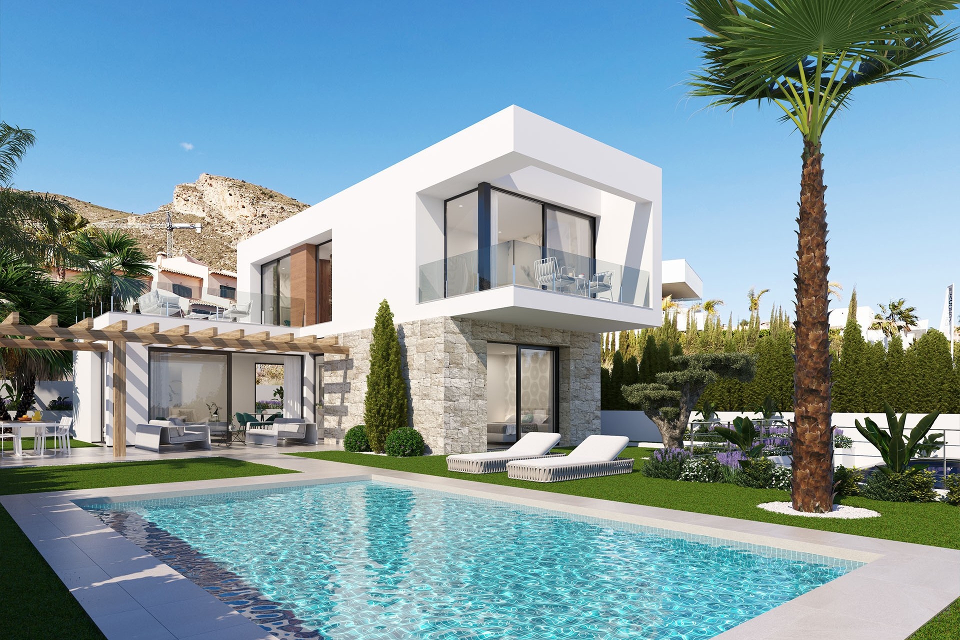 Obra Nueva - Chalet Independiente -
Finestrat
