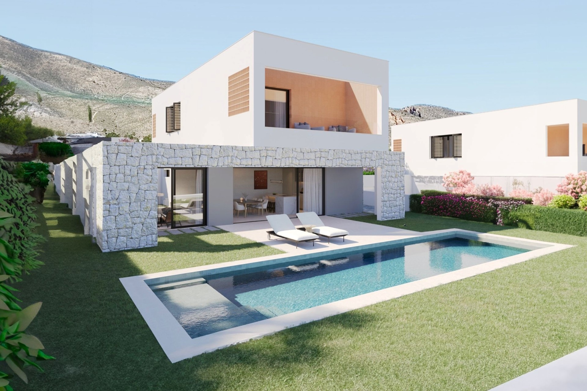 Obra Nueva - Chalet Independiente -
Finestrat