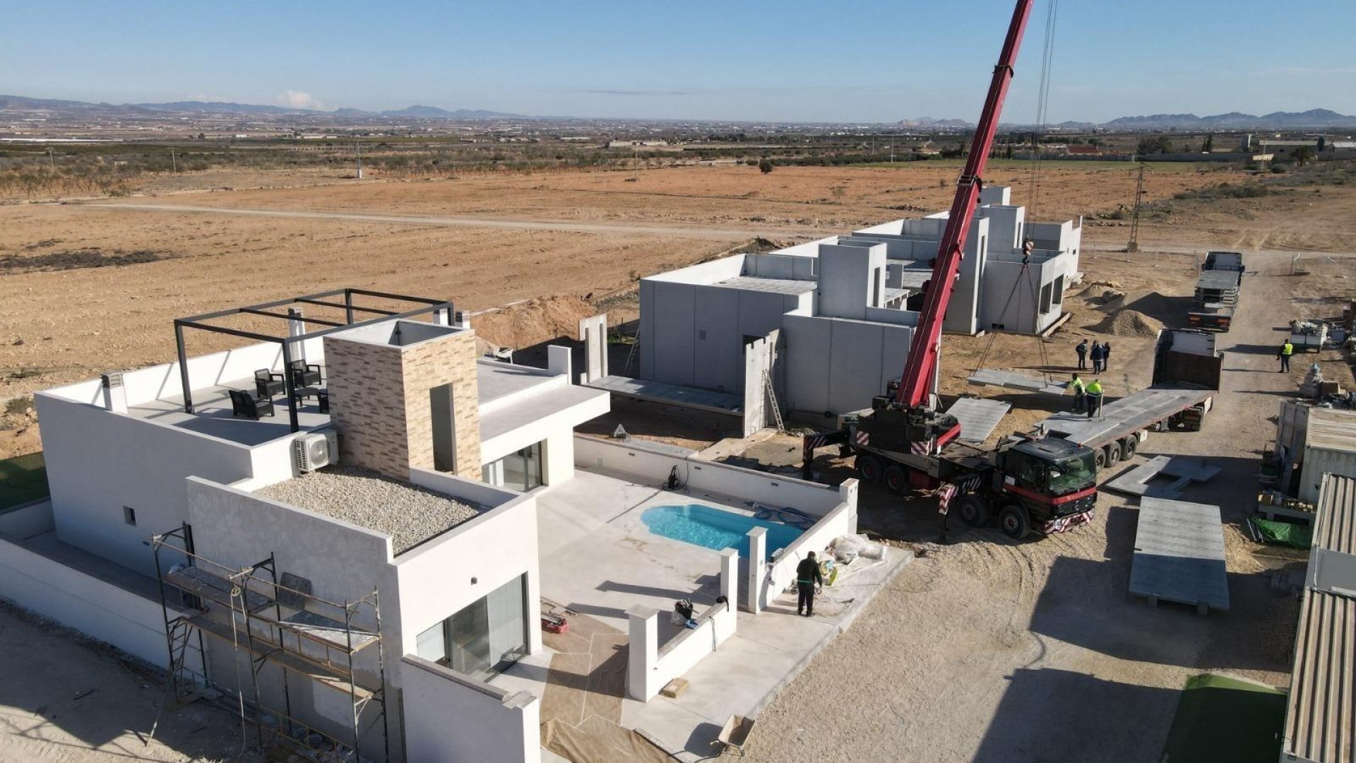 Obra Nueva - Chalet Independiente -
Fuente alamo de Murcia - LA PINILLA