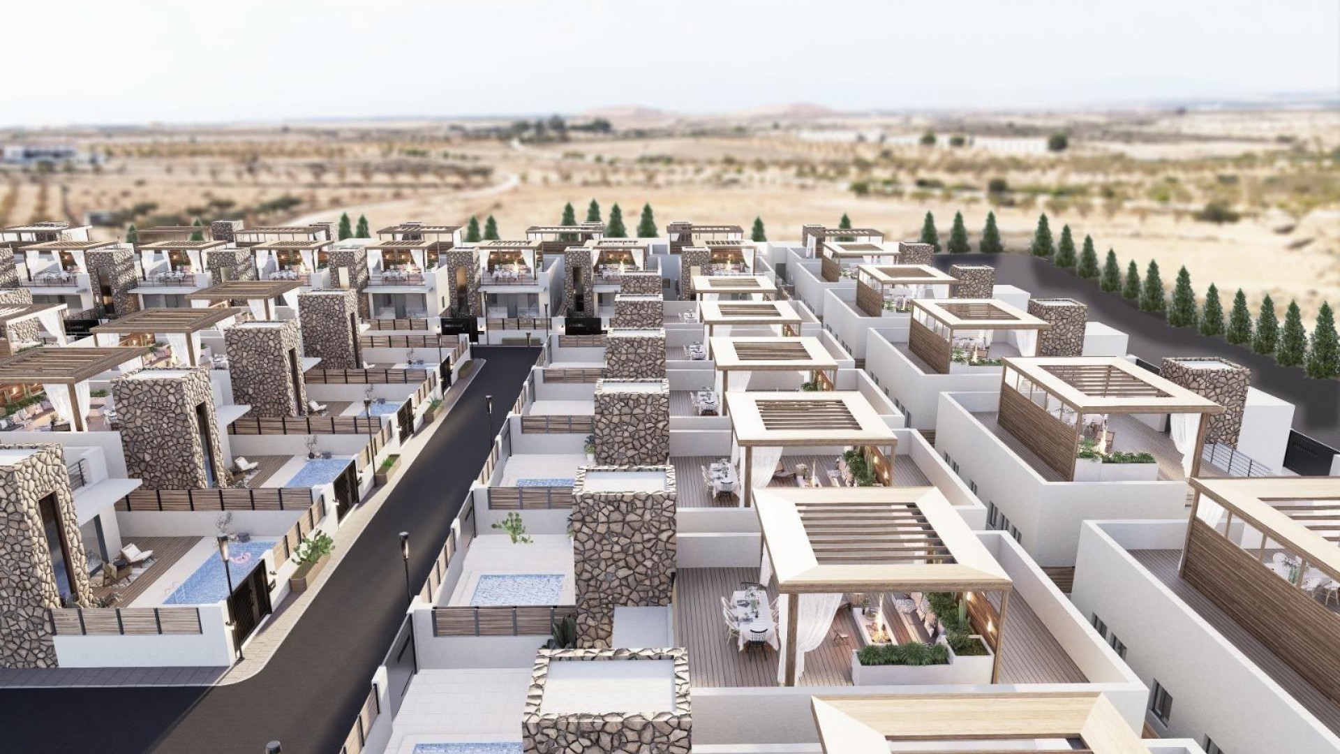 Obra Nueva - Chalet Independiente -
Fuente alamo de Murcia - LAS PALAS