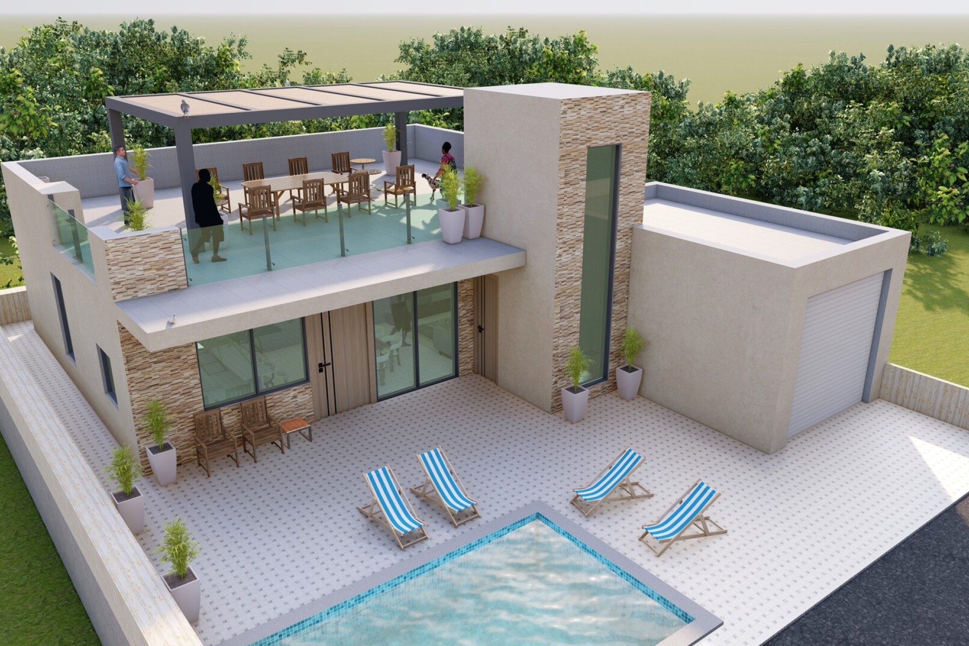 Obra Nueva - Chalet Independiente -
Fuente Alamo - Fuente Alamo de Murcia