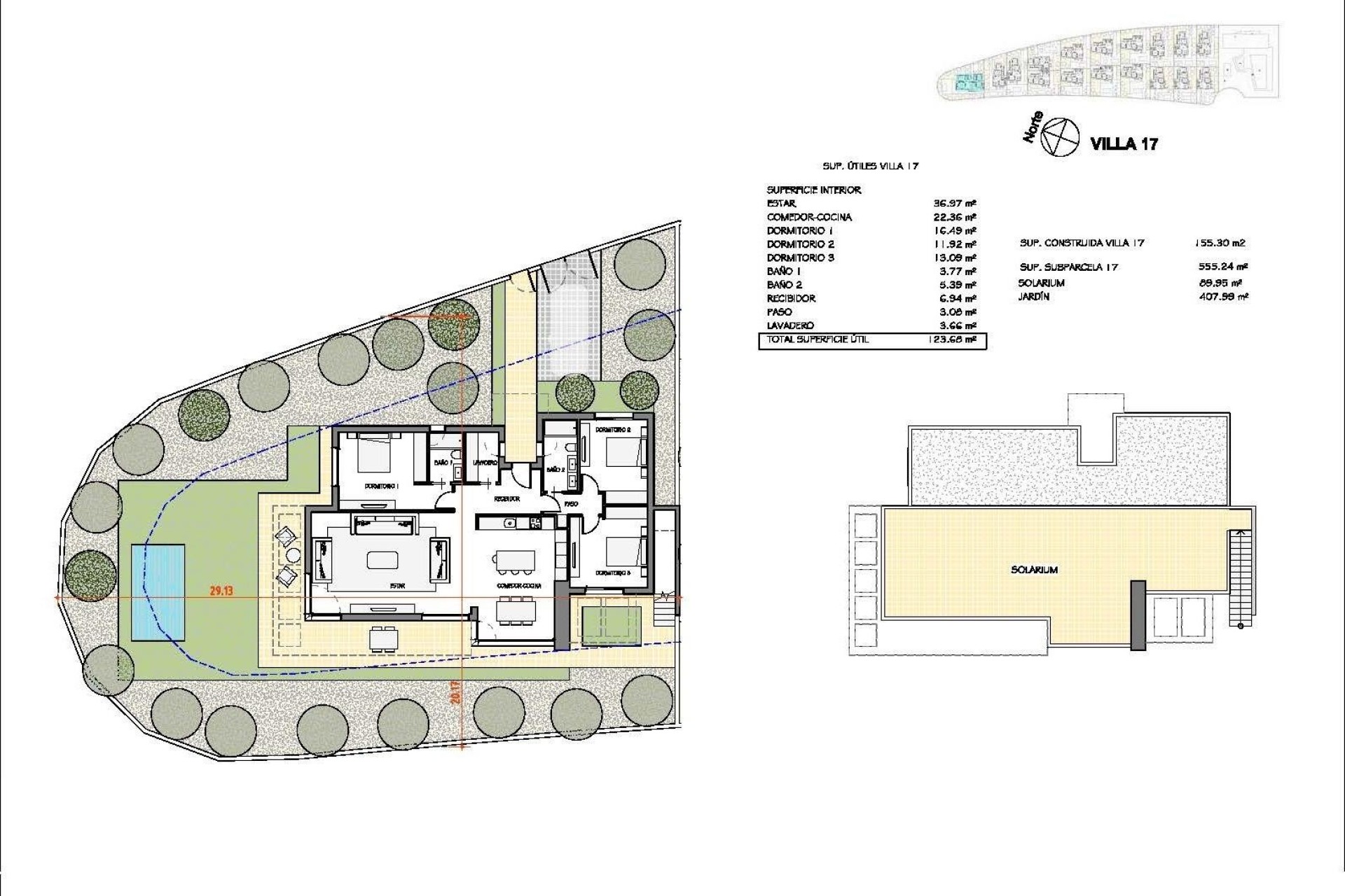 Obra Nueva - Chalet Independiente -
Fuente Álamo - Hacienda Del Álamo Golf