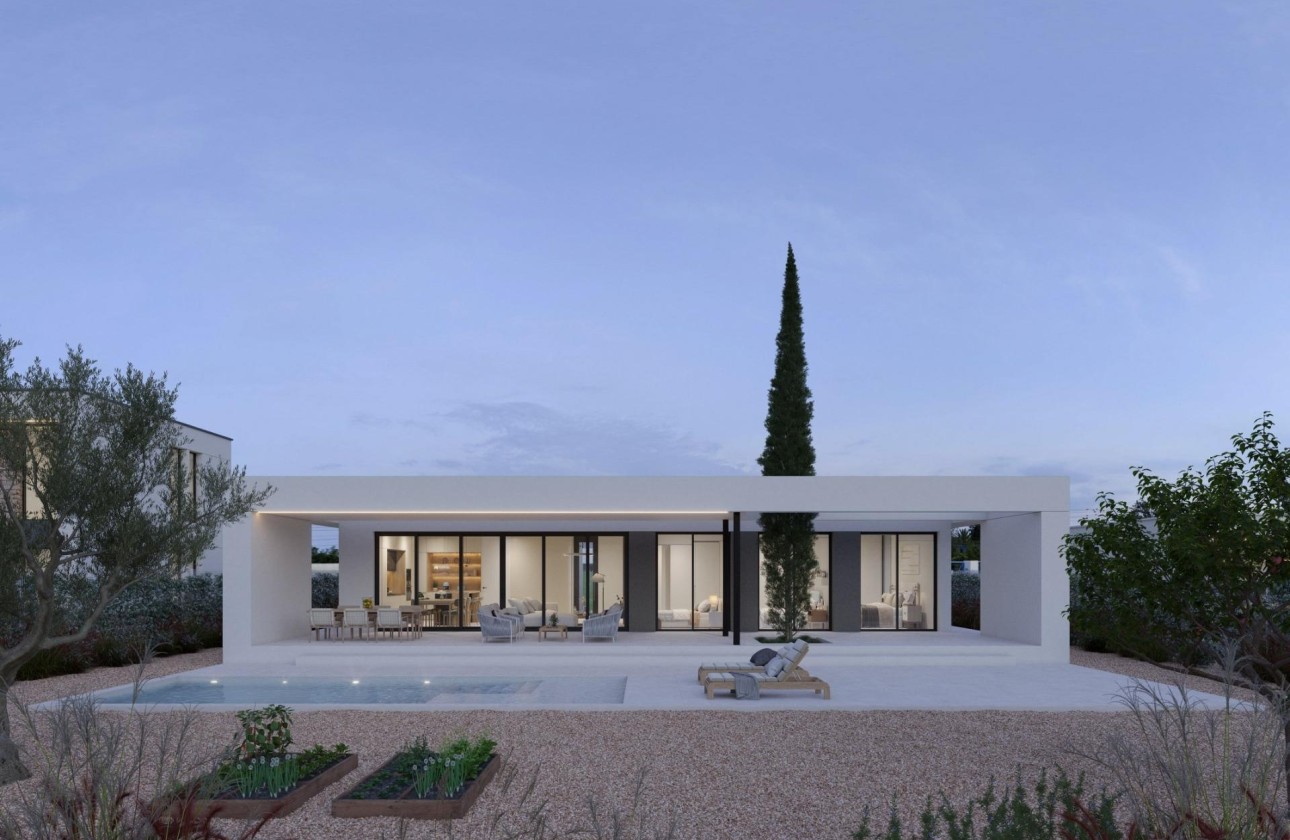 Obra Nueva - Chalet Independiente -
Fuente Alamo - Hacienda Del Álamo Golf