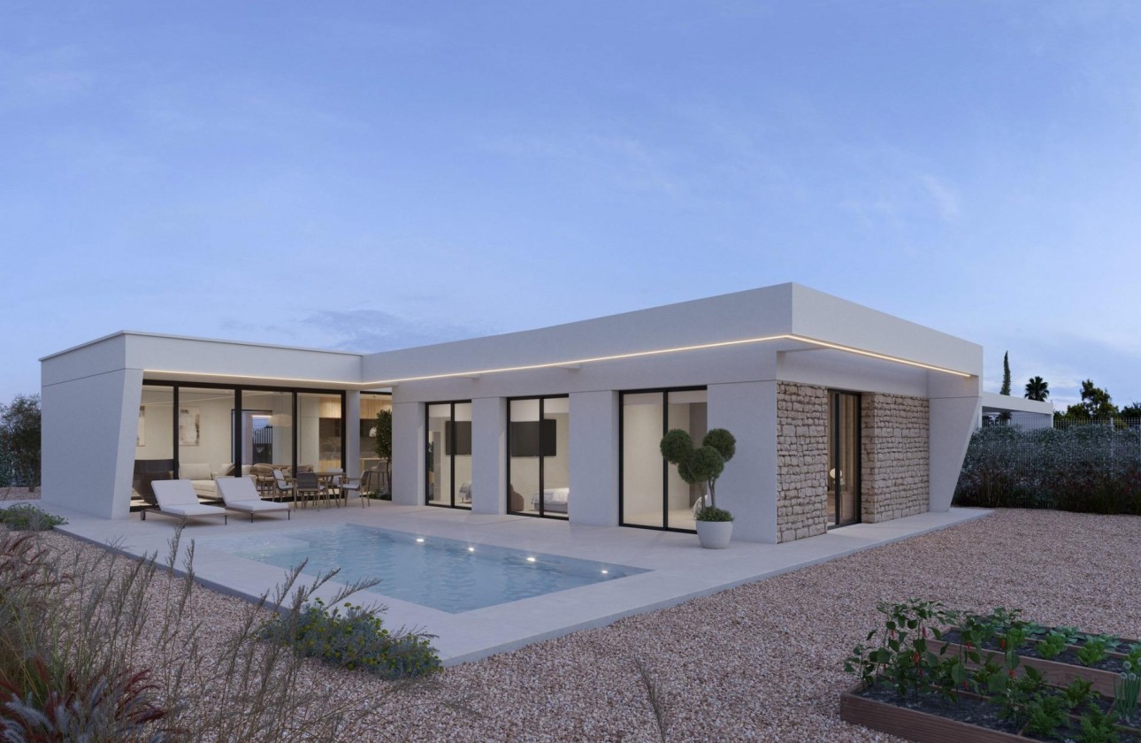 Obra Nueva - Chalet Independiente -
Fuente Alamo - Hacienda Del Álamo Golf