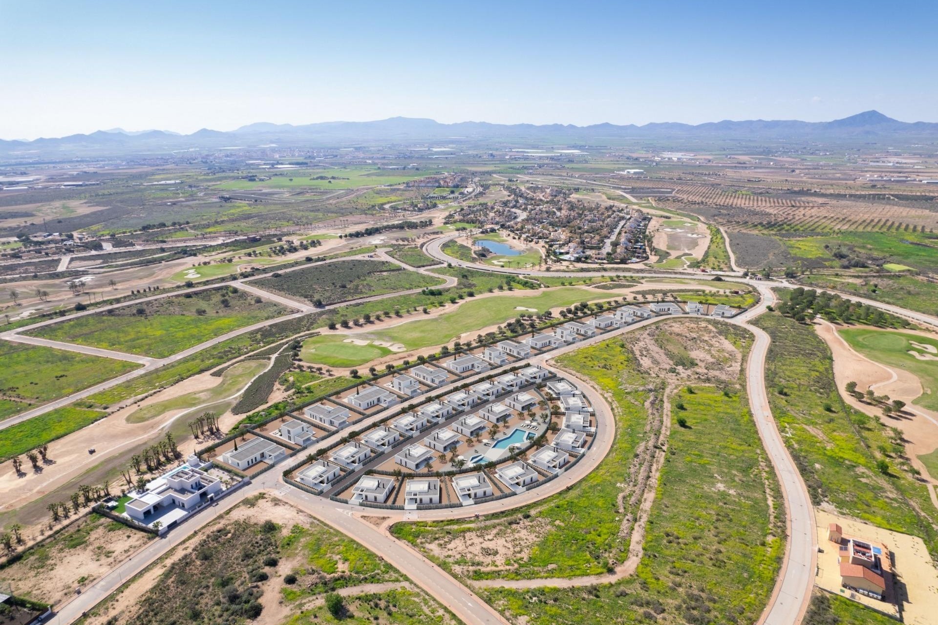 Obra Nueva - Chalet Independiente -
Fuente Alamo - Hacienda Del Álamo Golf