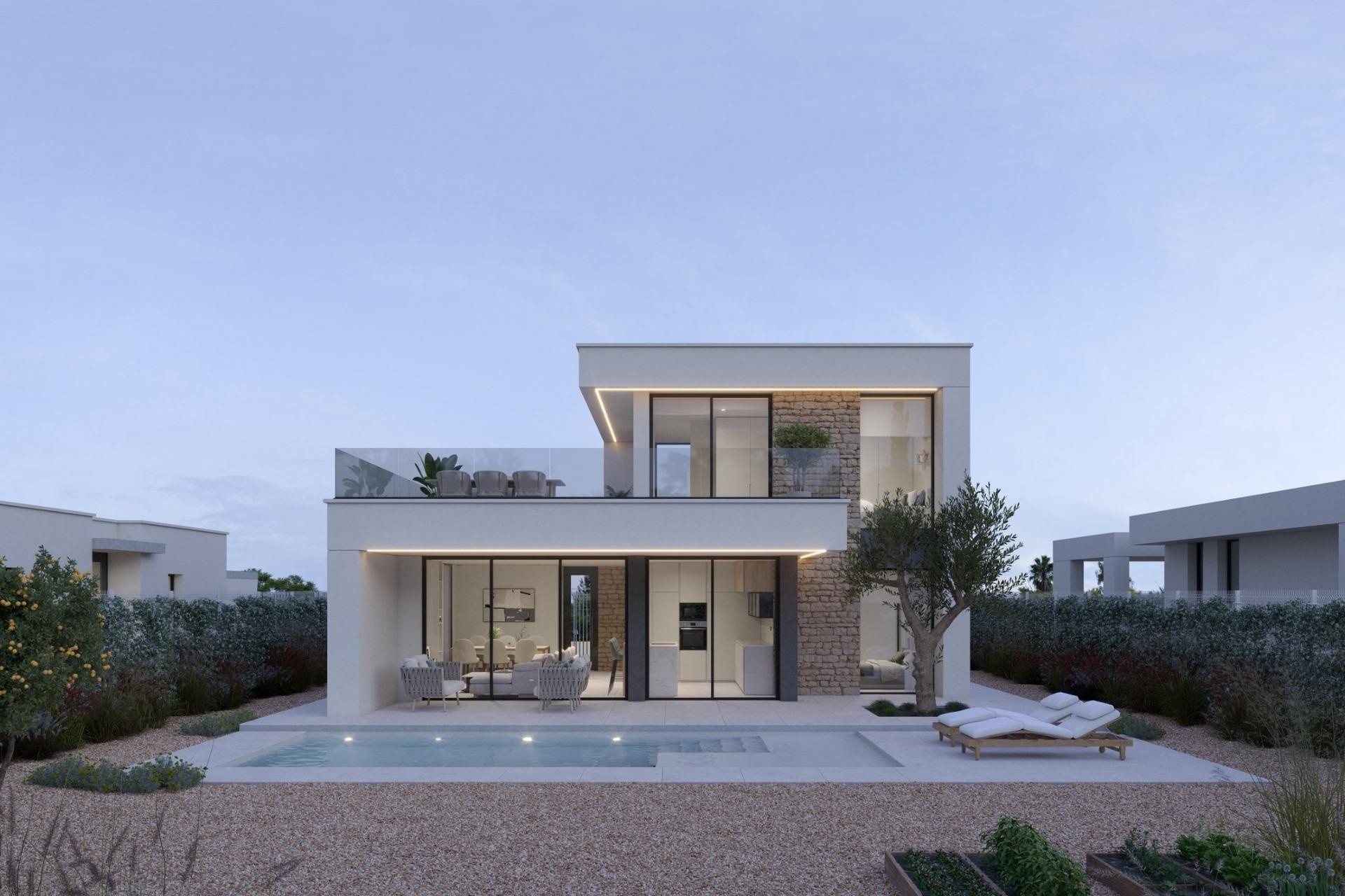 Obra Nueva - Chalet Independiente -
Fuente Alamo - Hacienda Del Álamo Golf