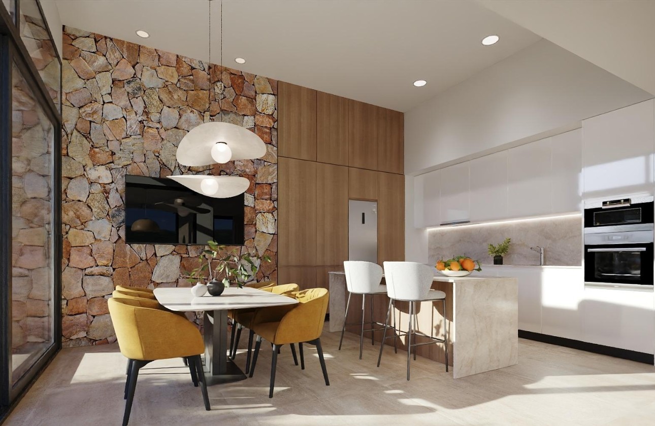 Obra Nueva - Chalet Independiente -
Fuente Álamo - Hacienda del Alamo