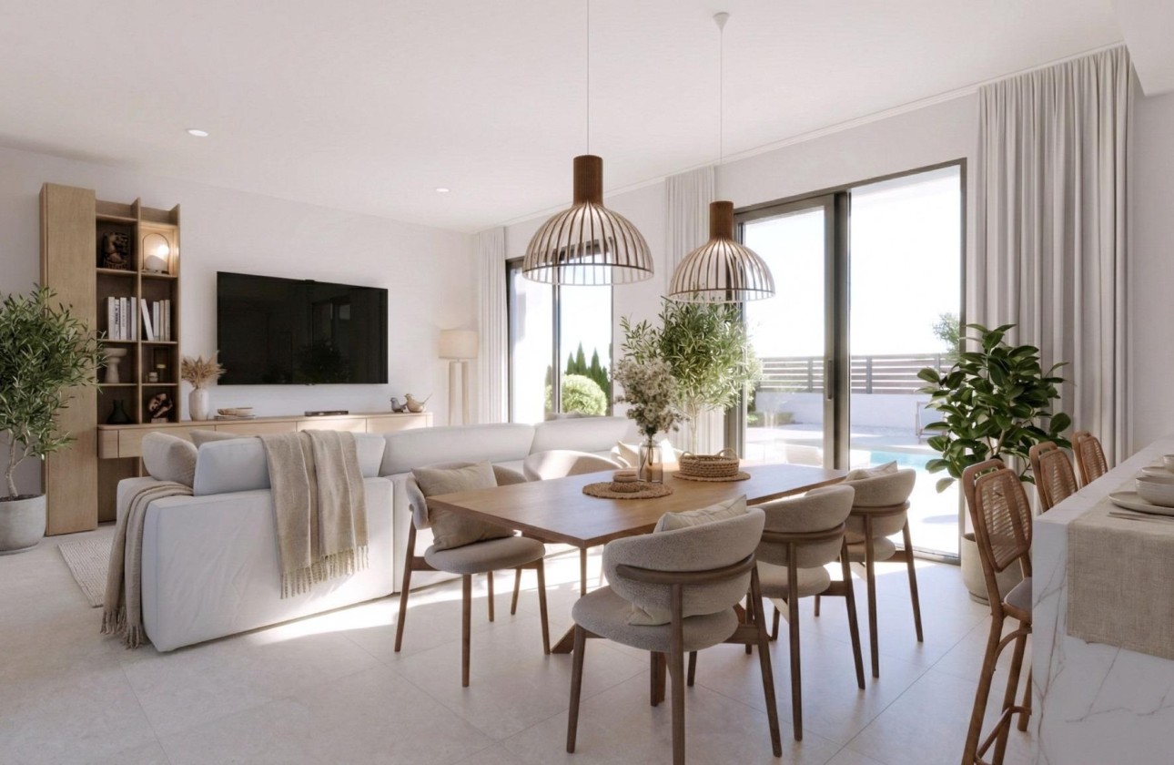 Obra Nueva - Chalet Independiente -
Fuente Álamo - Hacienda del Alamo