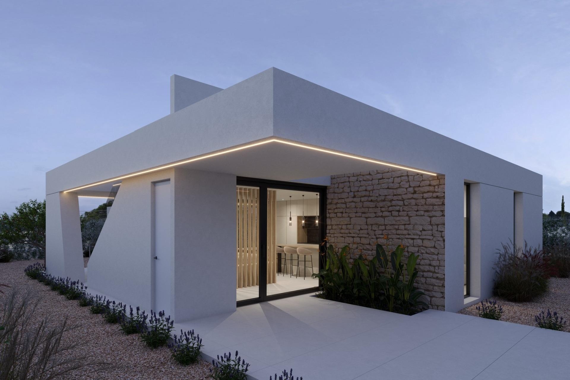 Obra Nueva - Chalet Independiente -
Fuente Alamo - Hacienda del Alamo