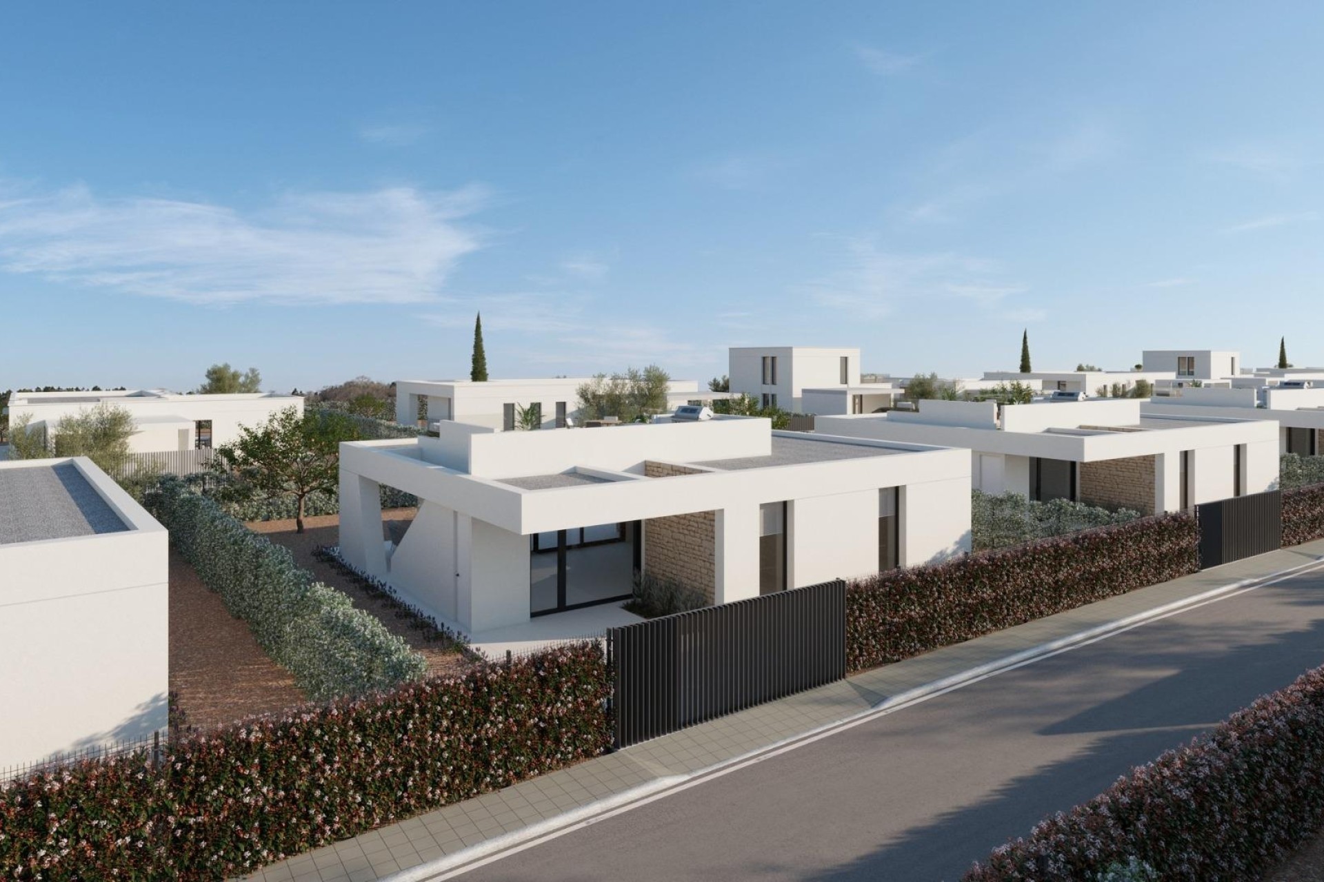 Obra Nueva - Chalet Independiente -
Fuente Alamo - Hacienda del Alamo