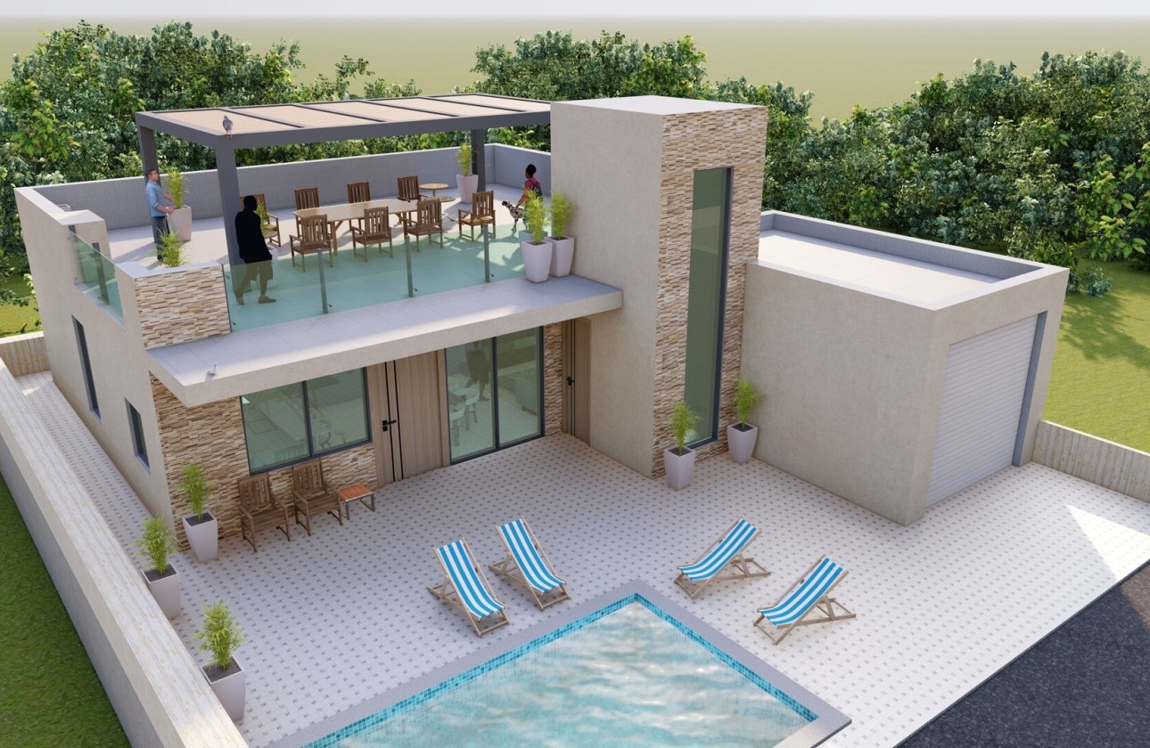 Obra Nueva - Chalet Independiente -
Fuente Álamo