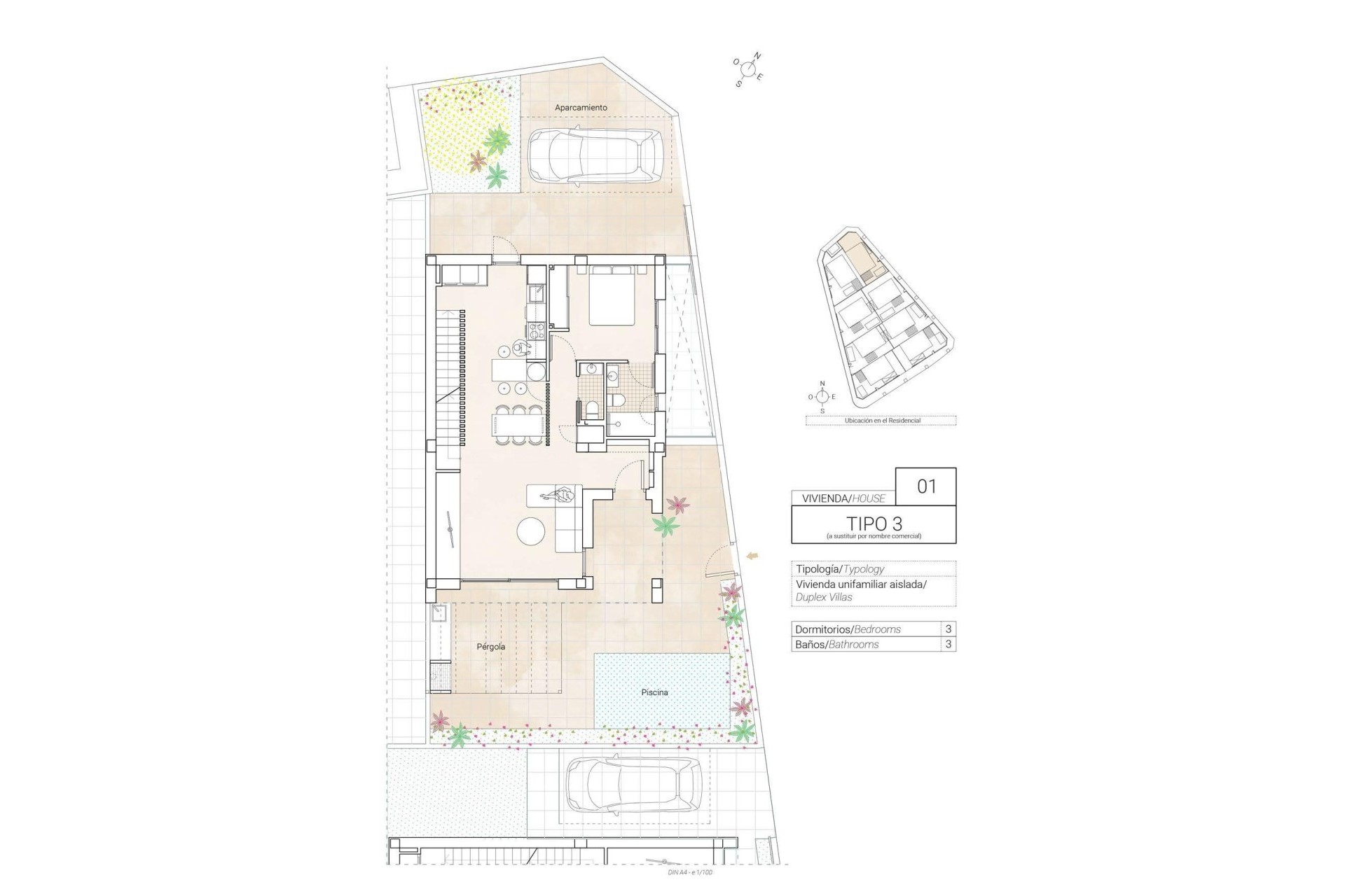 Obra Nueva - Chalet Independiente -
Hondón de las Nieves - Centro
