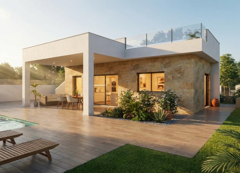 Obra Nueva - Chalet Independiente -
Jacarilla - Vistabella