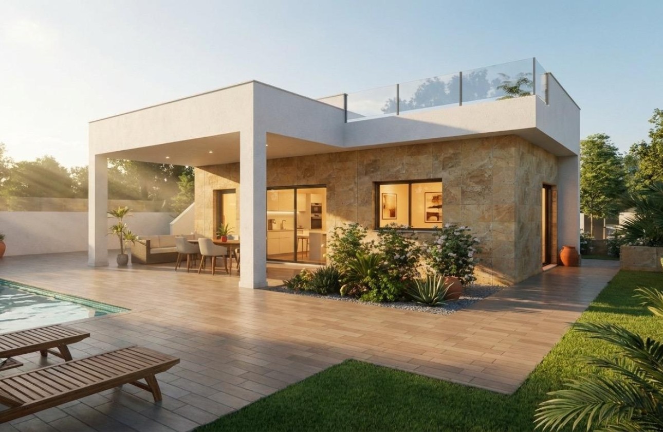 Obra Nueva - Chalet Independiente -
Jacarilla