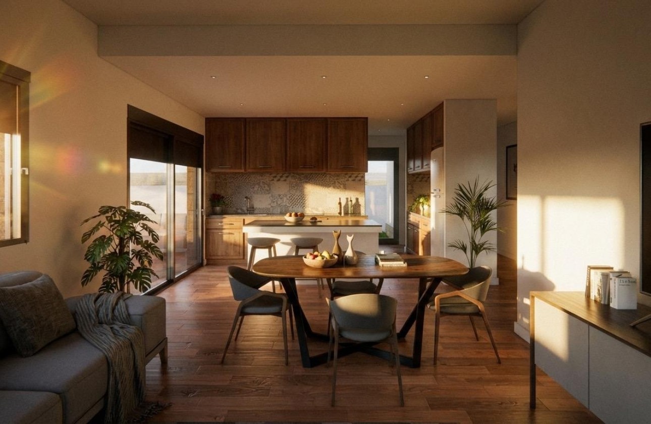 Obra Nueva - Chalet Independiente -
Jacarilla