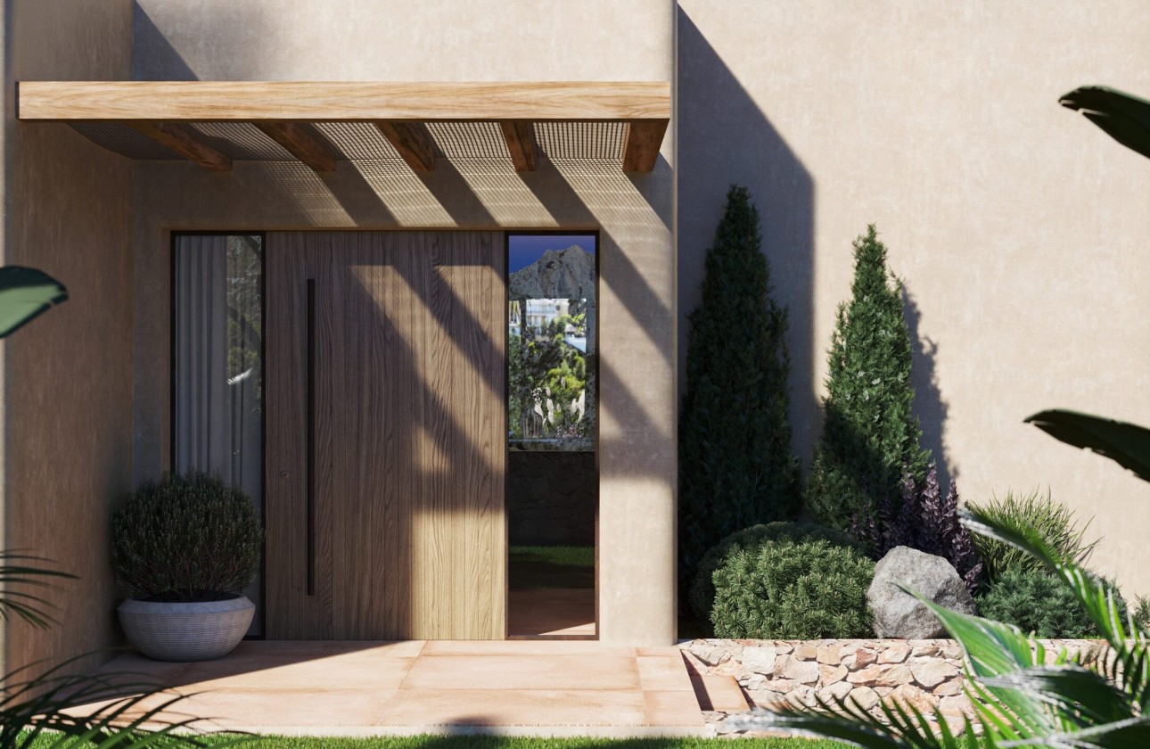 Obra Nueva - Chalet Independiente -
Jávea