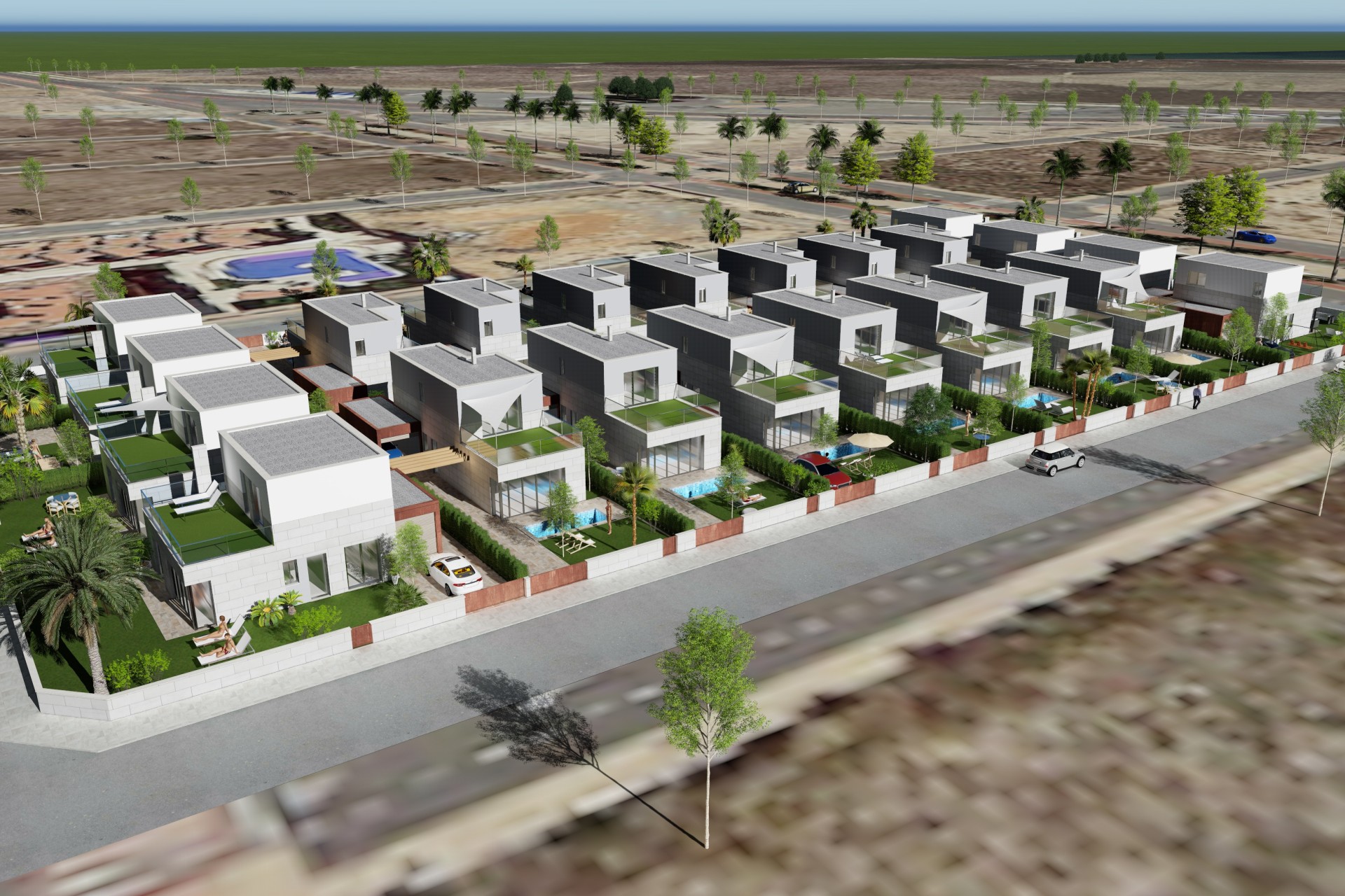 Obra Nueva - Chalet Independiente -
Los Alcázares - Los Alcazares