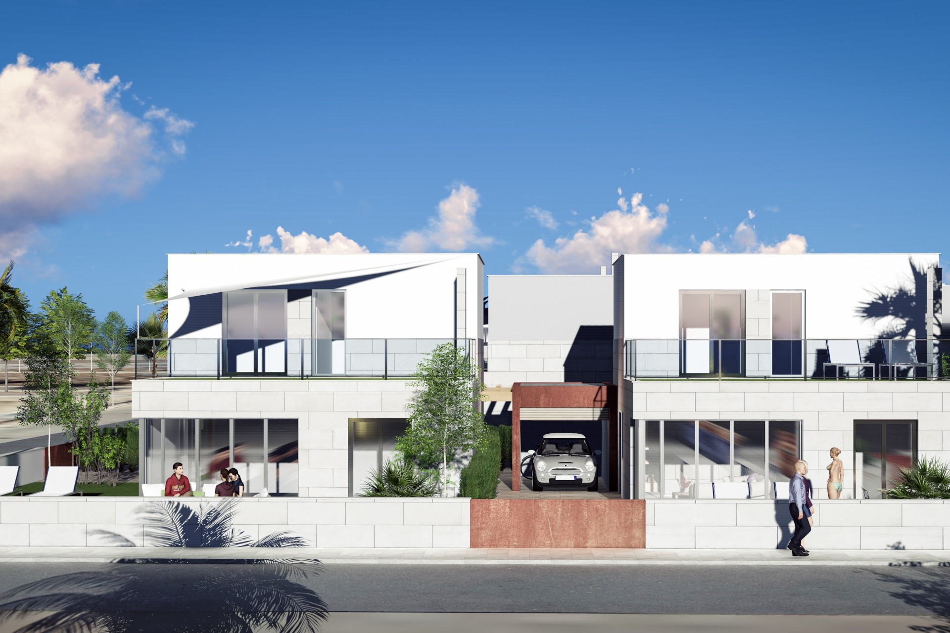 Obra Nueva - Chalet Independiente -
Los Alcázares - Los Alcazares