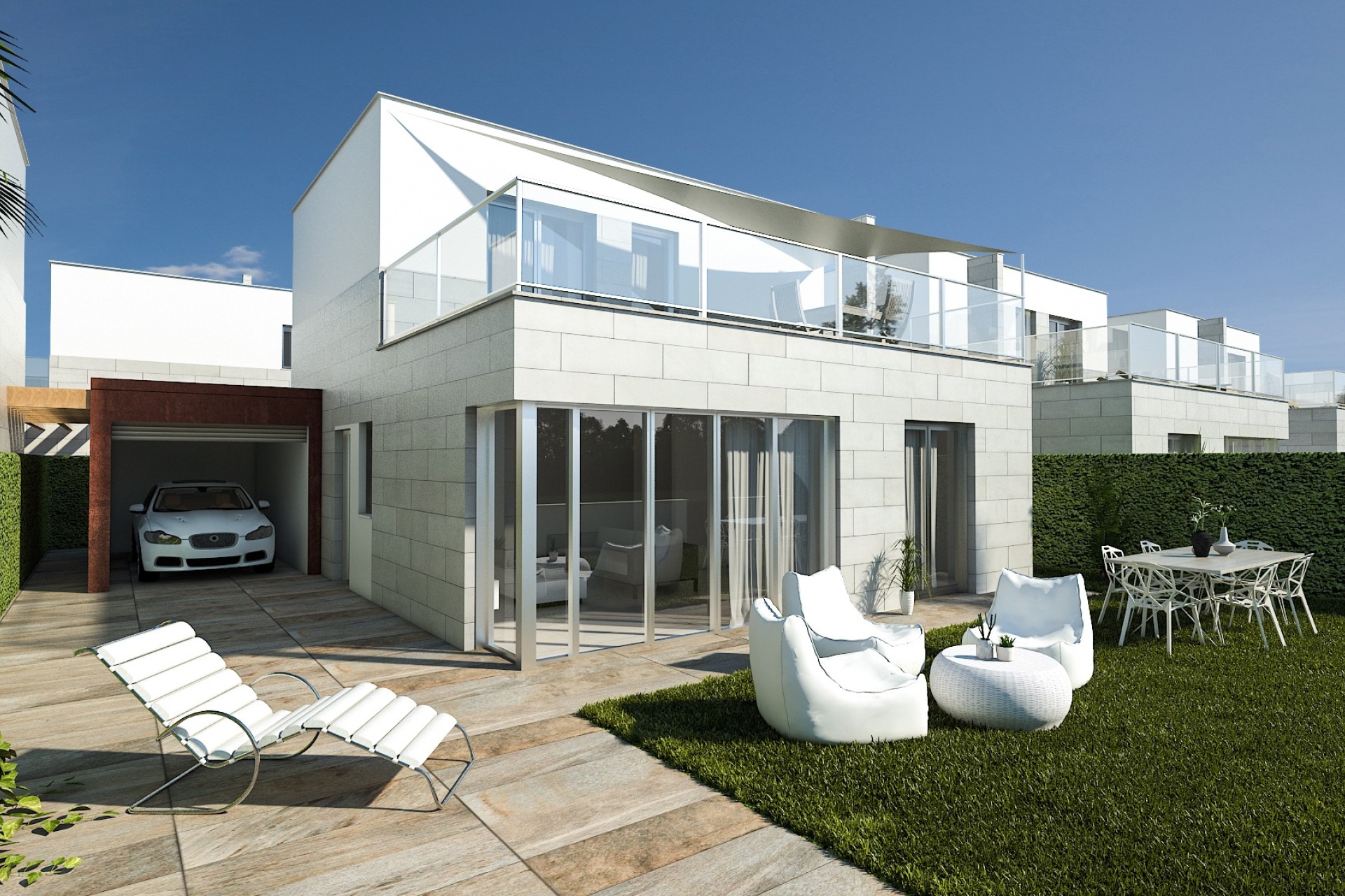 Obra Nueva - Chalet Independiente -
Los Alcázares - Los Alcazares