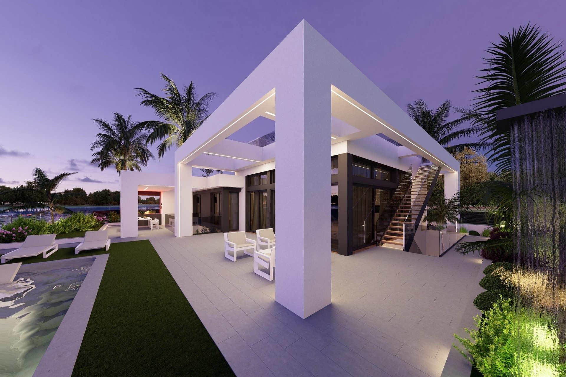 Obra Nueva - Chalet Independiente -
Los Alcázares - Santa Rosalia Lake and Life Resort