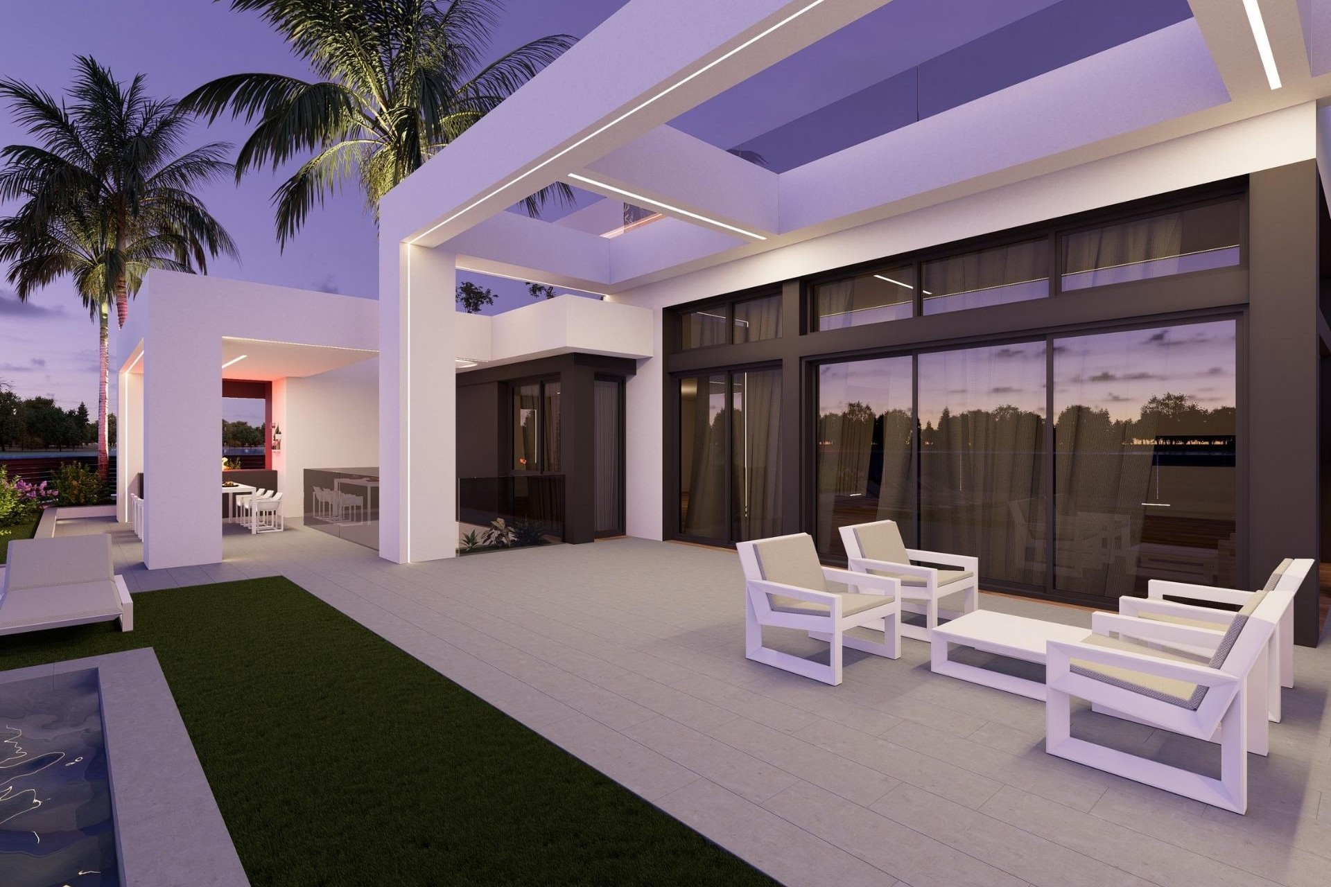 Obra Nueva - Chalet Independiente -
Los Alcázares - Santa Rosalia Lake and Life Resort