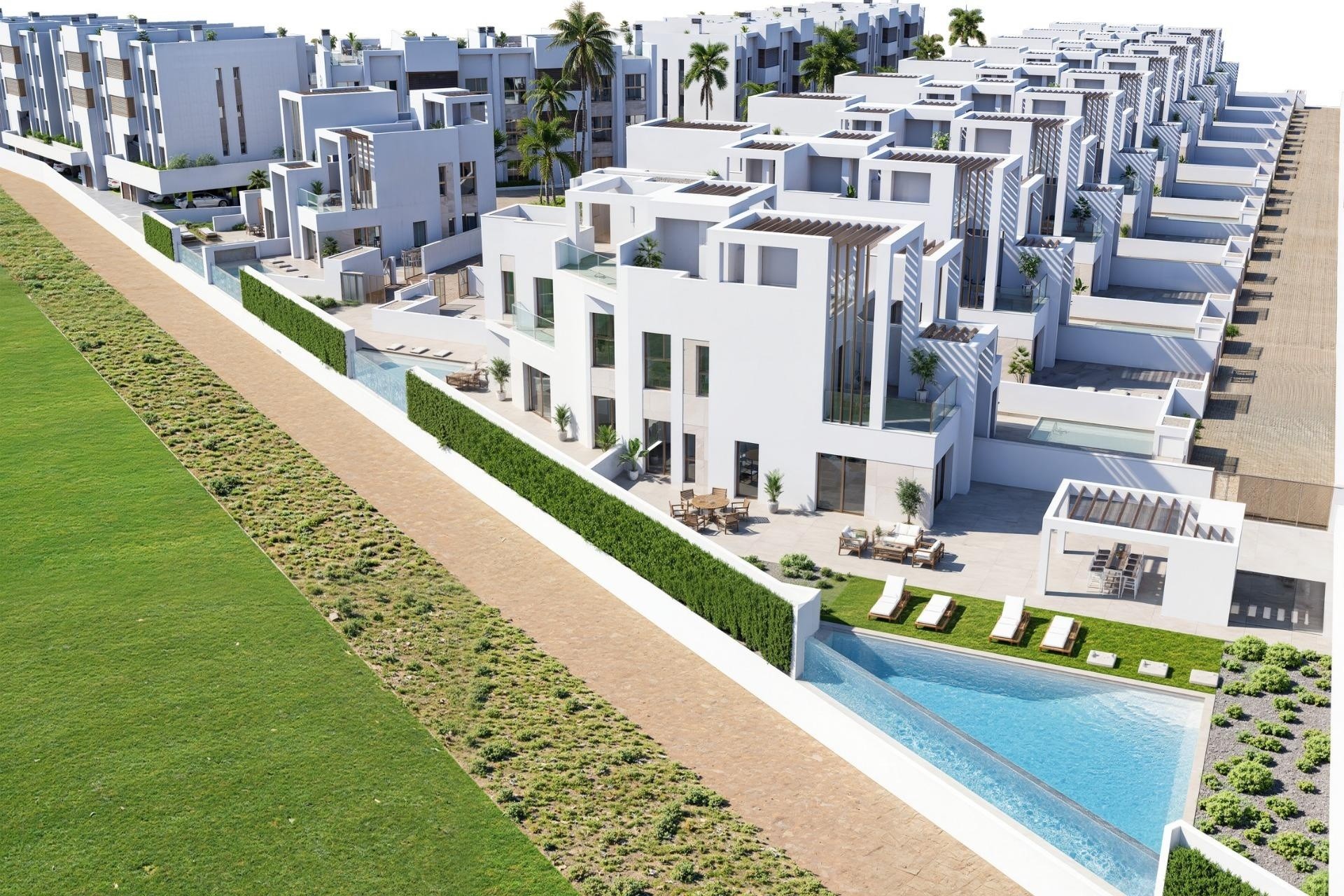 Obra Nueva - Chalet Independiente -
Los Alcázares - Serena Golf