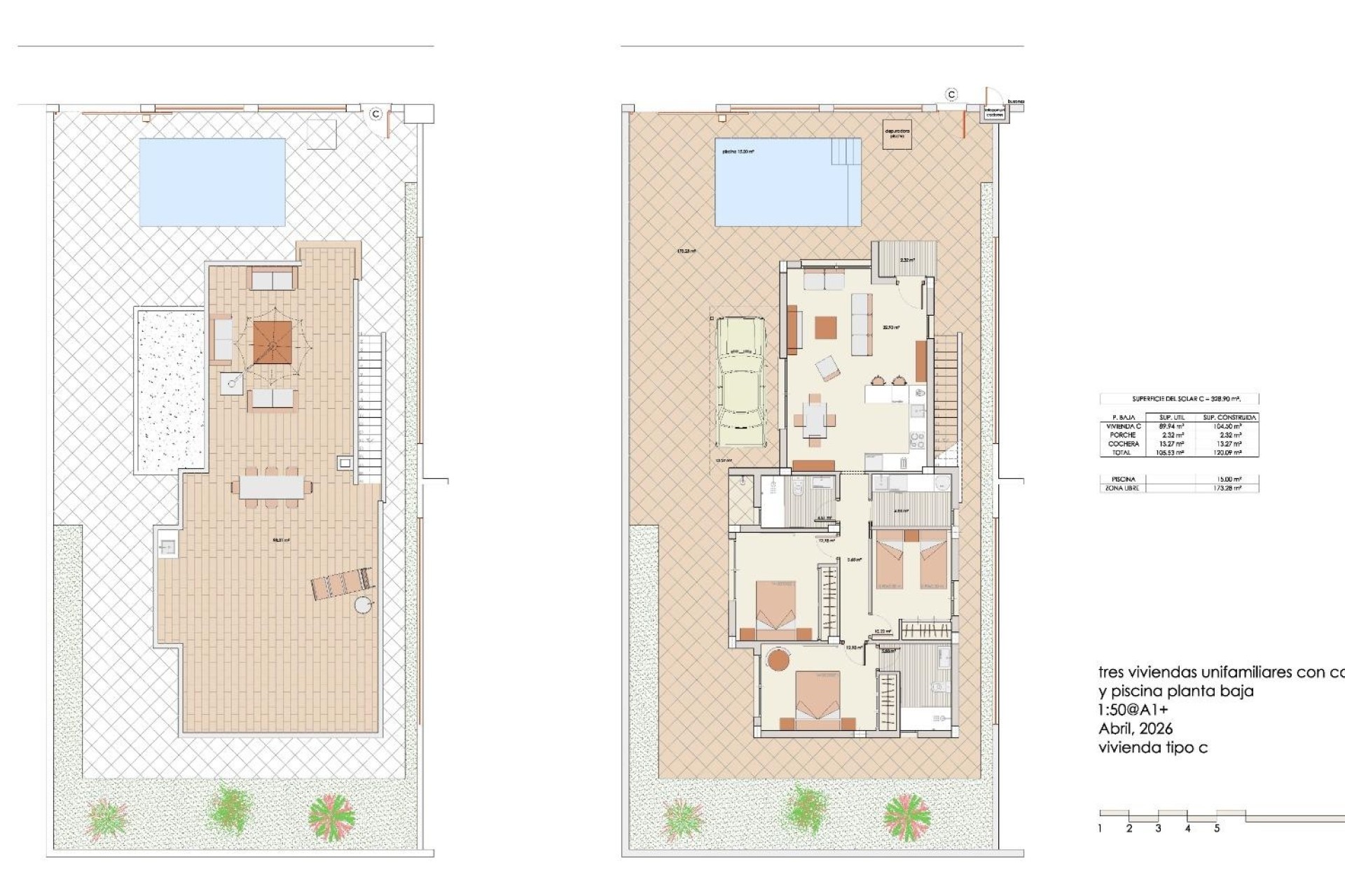 Obra Nueva - Chalet Independiente -
Los Alcázares - Torre del Rame