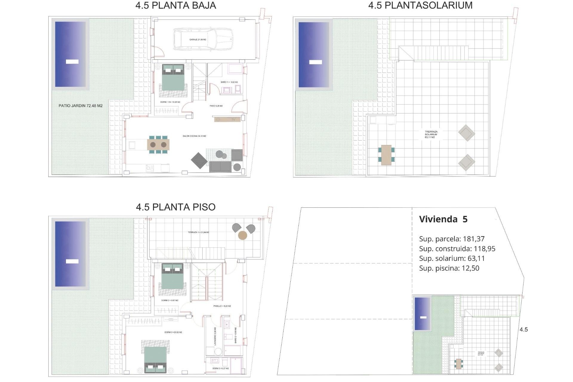 Obra Nueva - Chalet Independiente -
Los Belones - pueblo