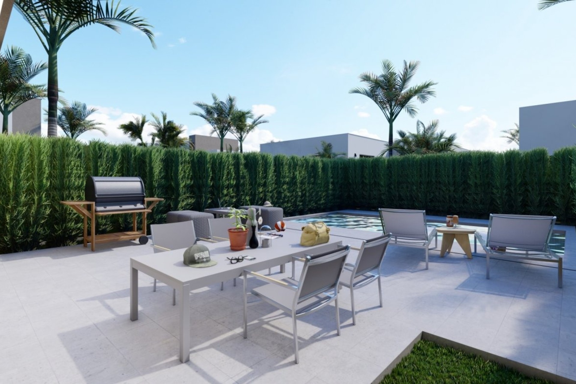 Obra Nueva - Chalet Independiente -
Los Urrutias - ESTRELLA DE MAR