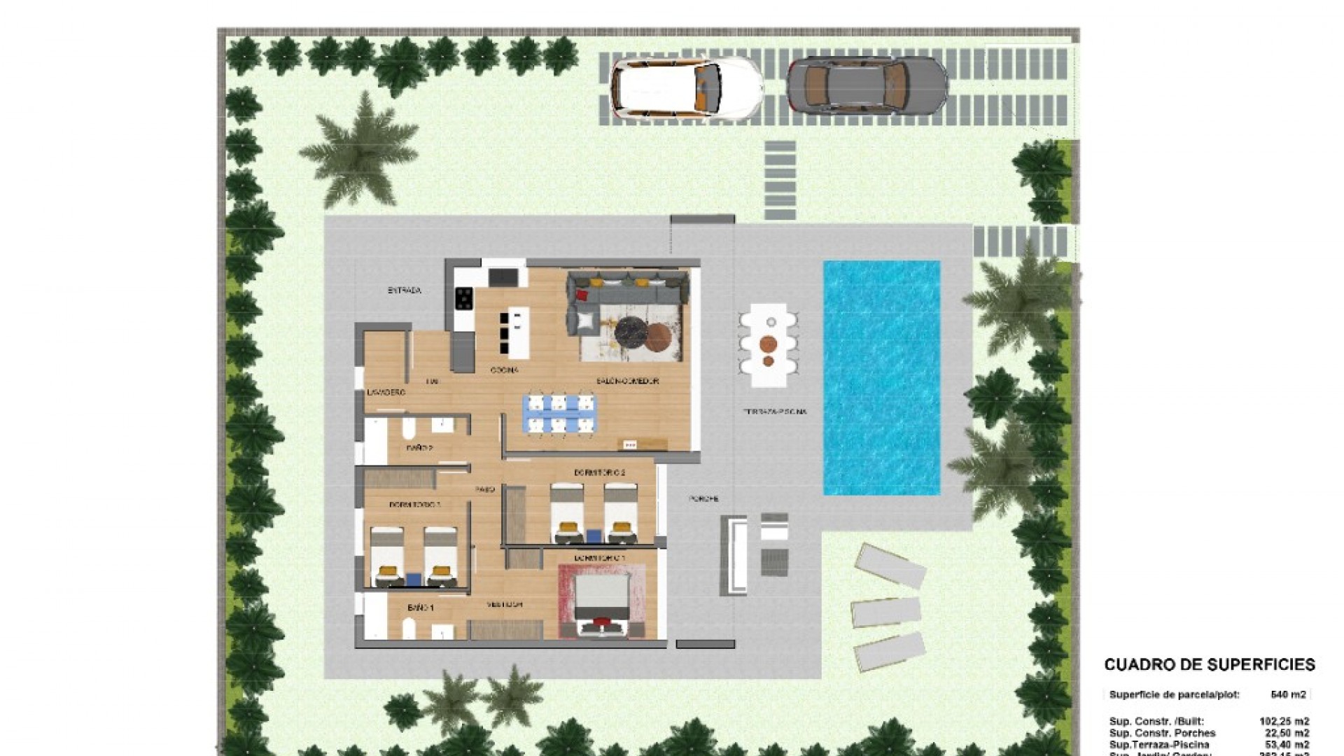 Obra Nueva - Chalet Independiente -
Mar Menor - La Manga del Mar Menor