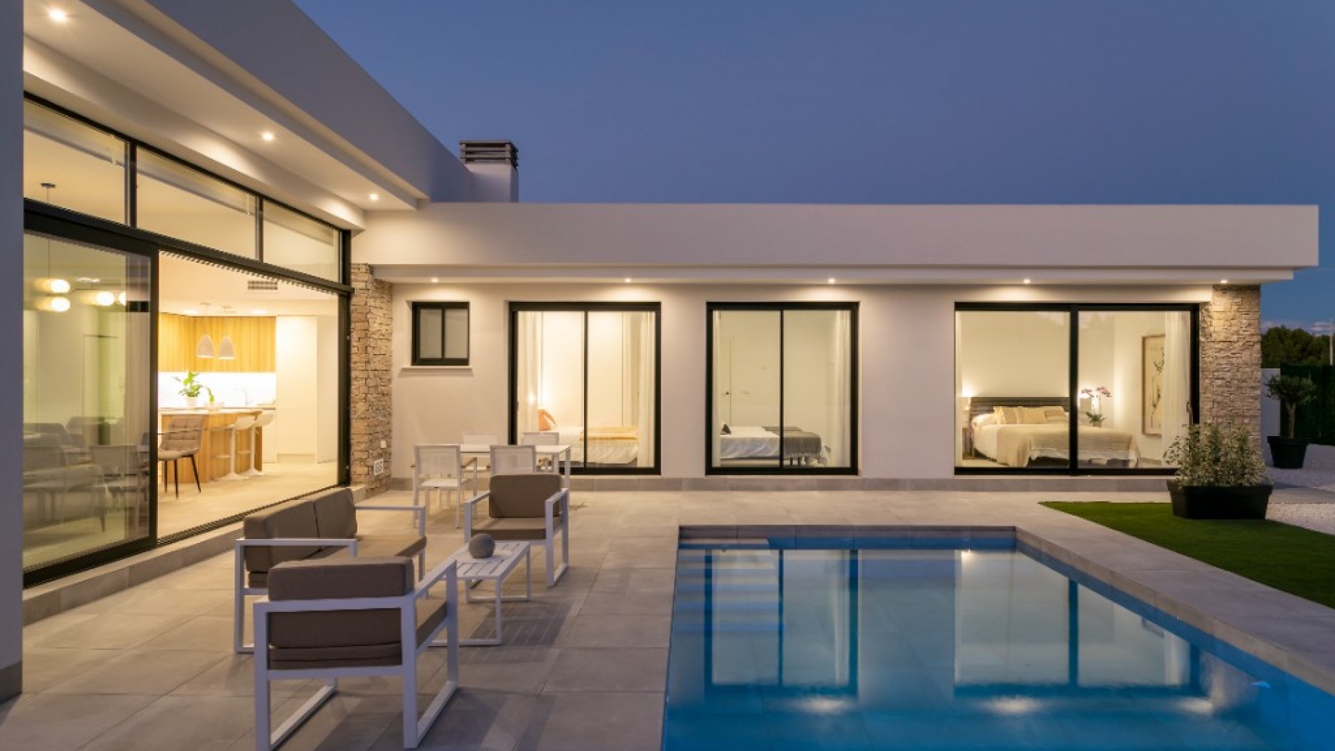 Obra Nueva - Chalet Independiente -
Mar Menor - La Manga del Mar Menor