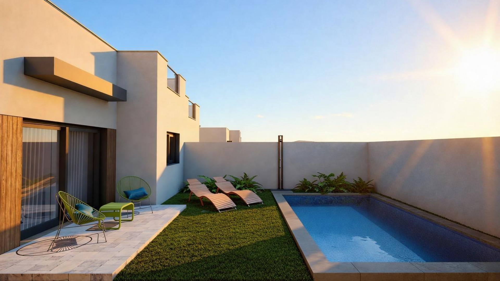 Obra Nueva - Chalet Independiente -
Mazarron - Country Club