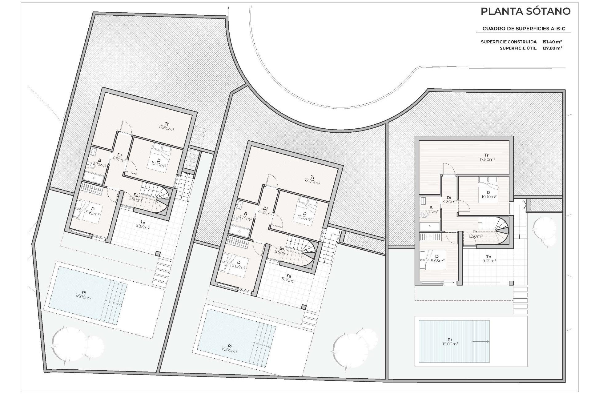 Obra Nueva - Chalet Independiente -
Mazarron - Country Club