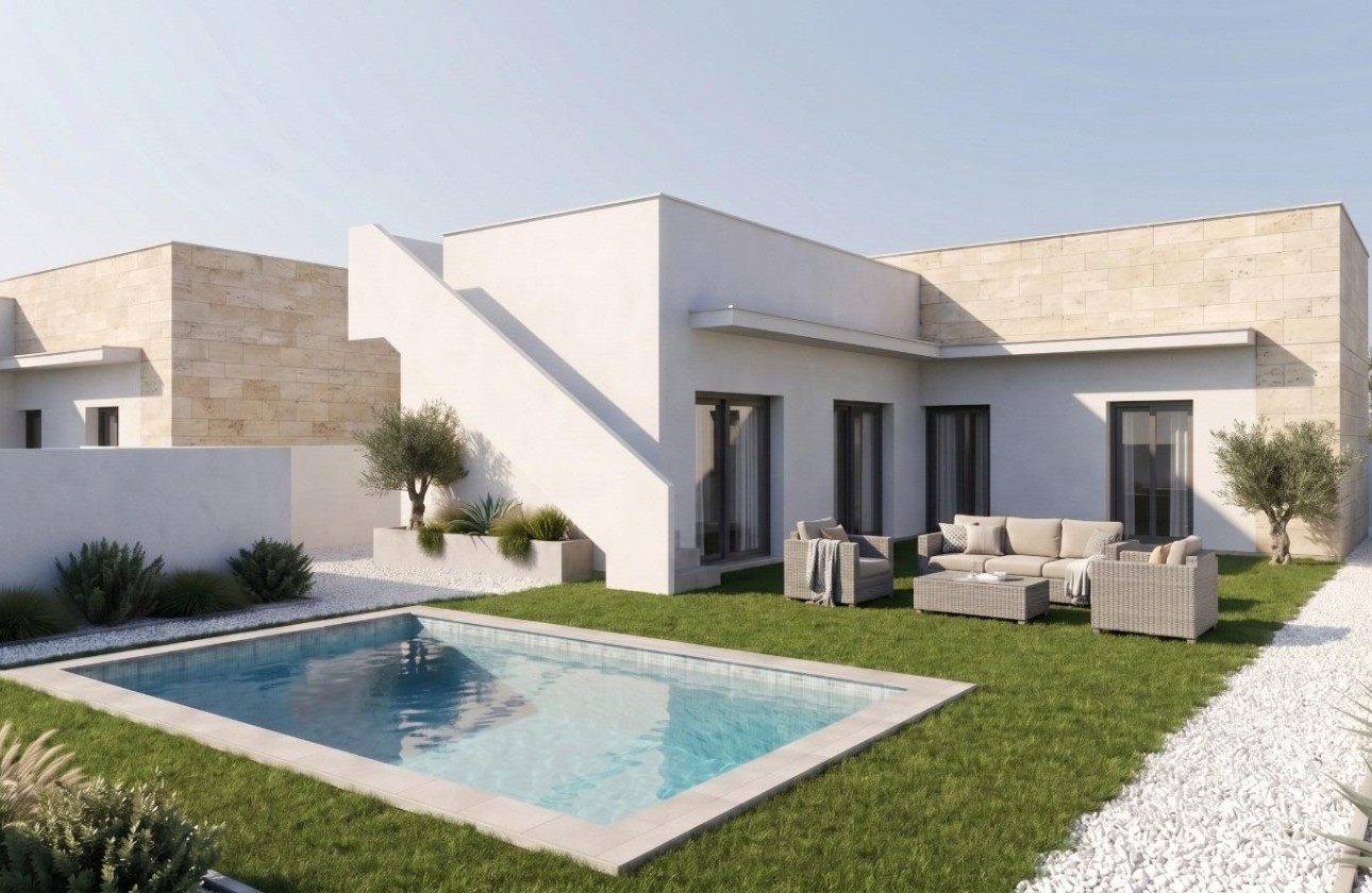 Obra Nueva - Chalet Independiente -
Mazarrón - Country Club