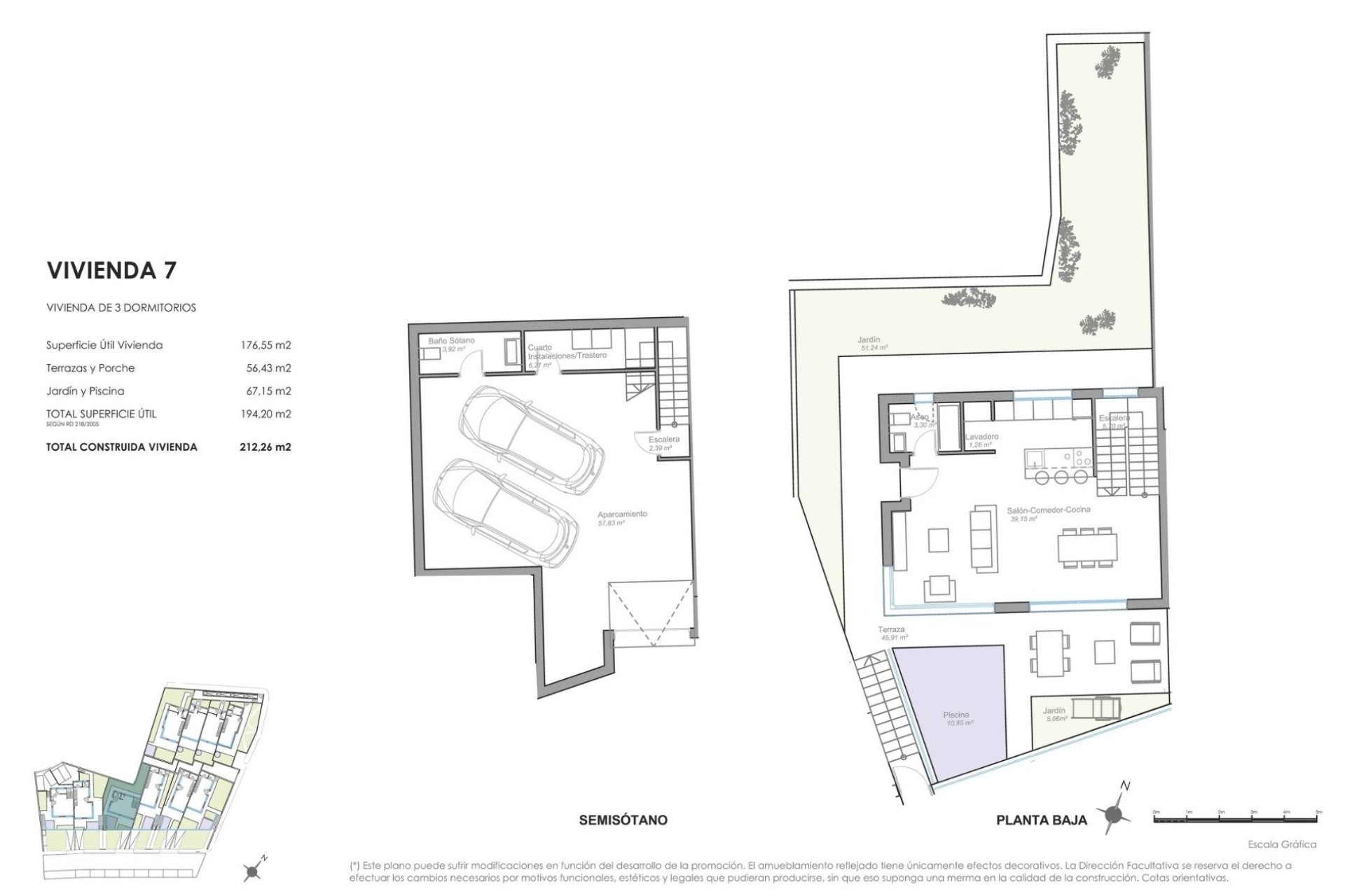 Obra Nueva - Chalet Independiente -
Mojacar - Playa de la Mena