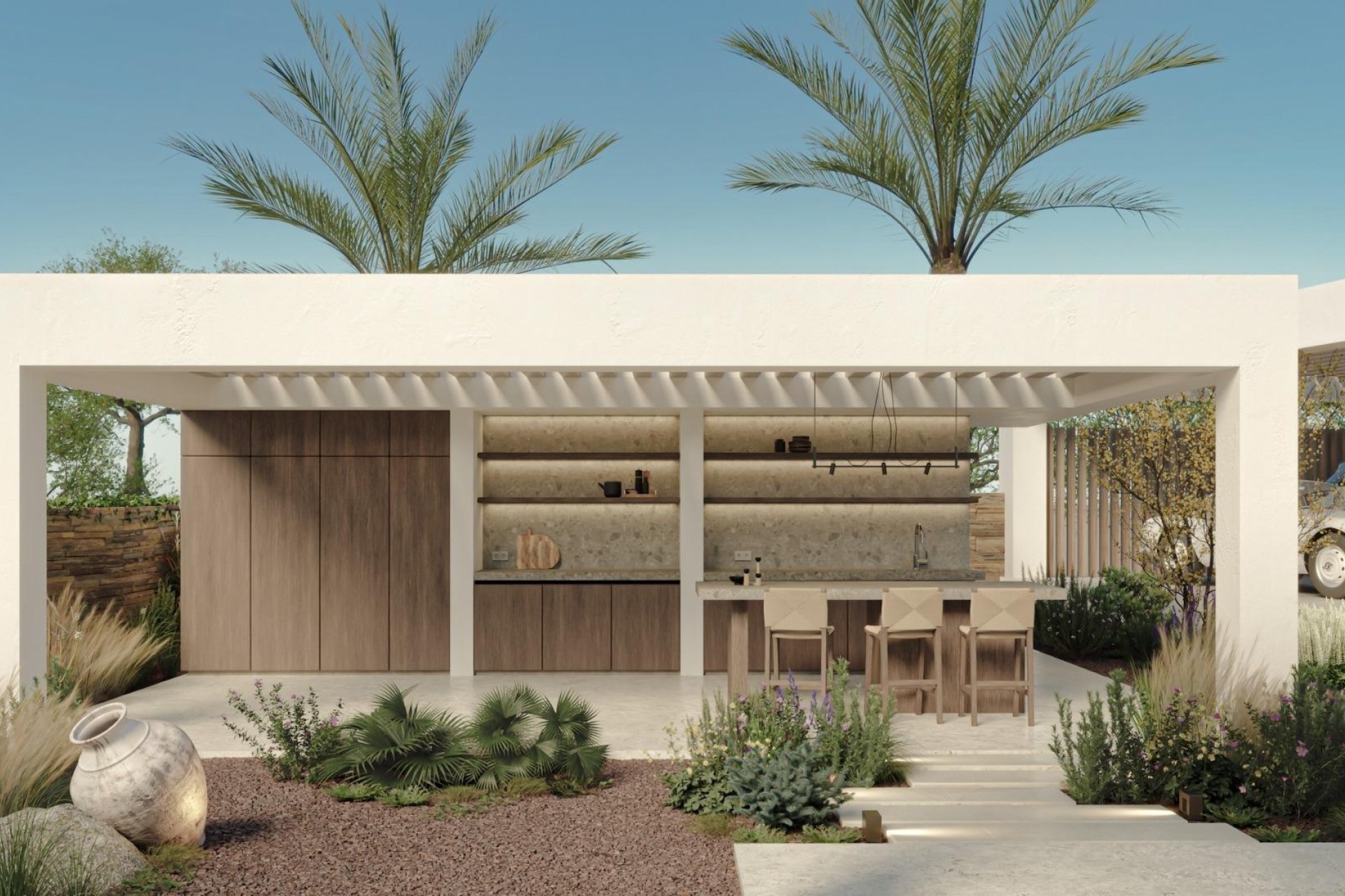 Obra Nueva - Chalet Independiente -
Mojacar - Playa De Macenas