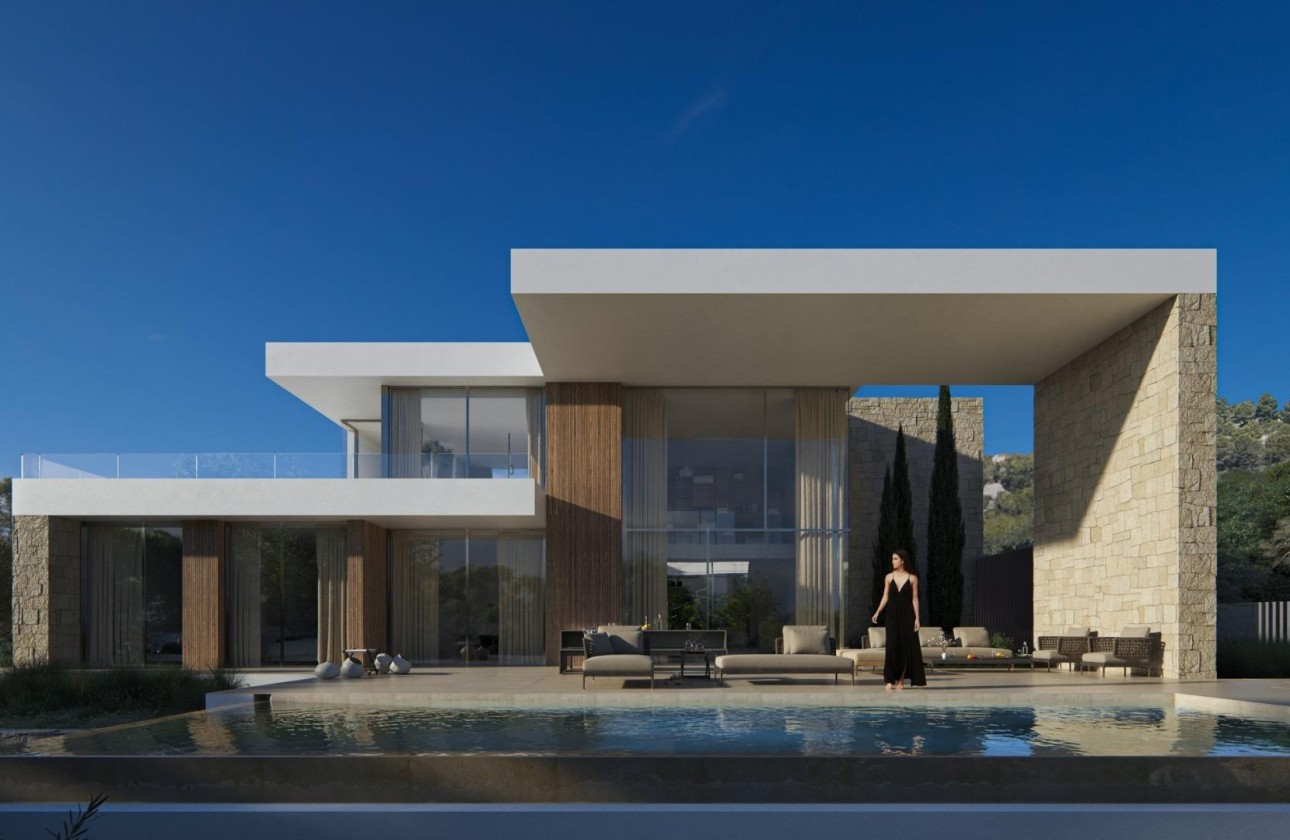 Obra Nueva - Chalet Independiente -
Moraira - Benimeit