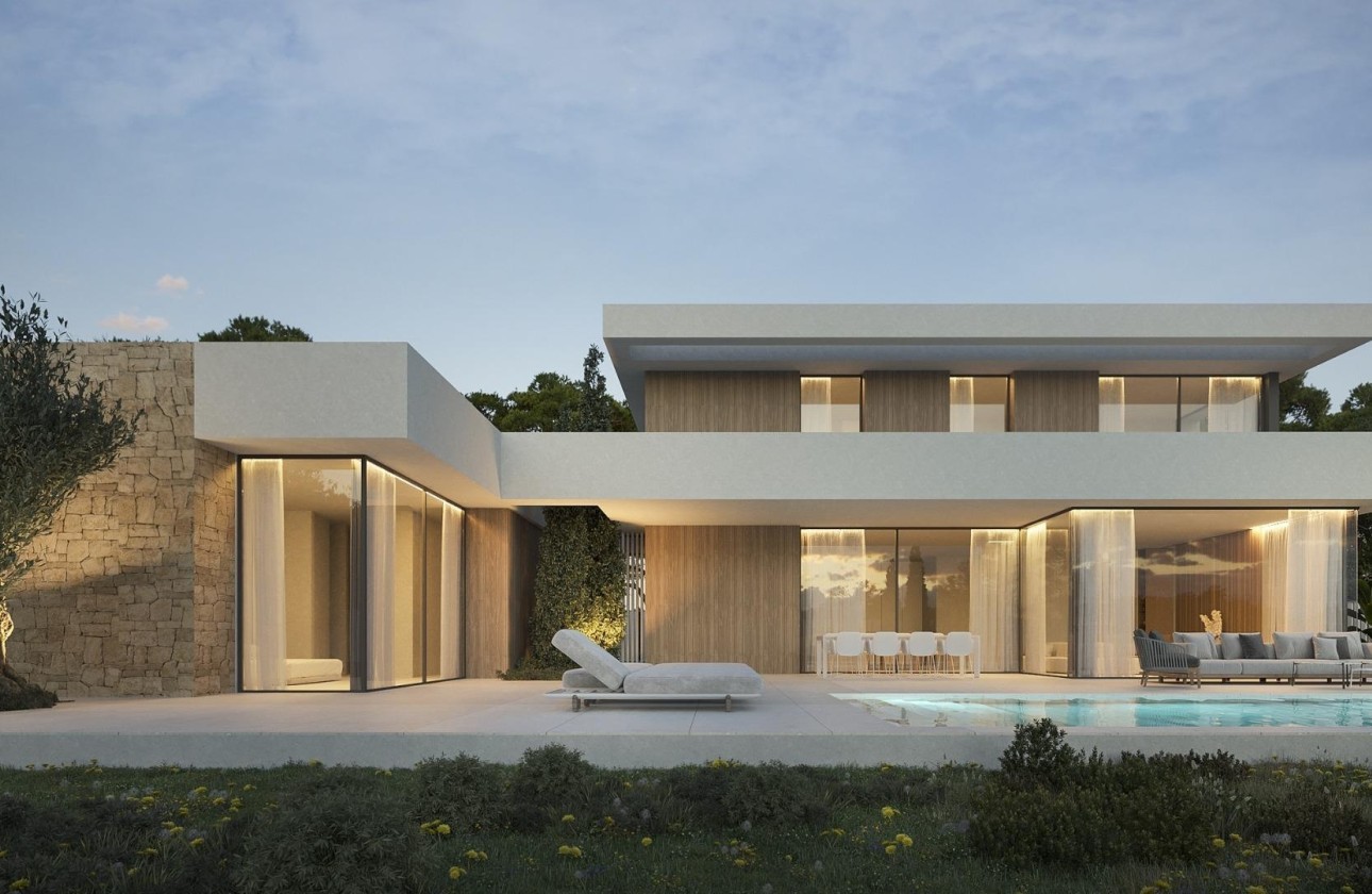 Obra Nueva - Chalet Independiente -
Moraira - El Tesoro