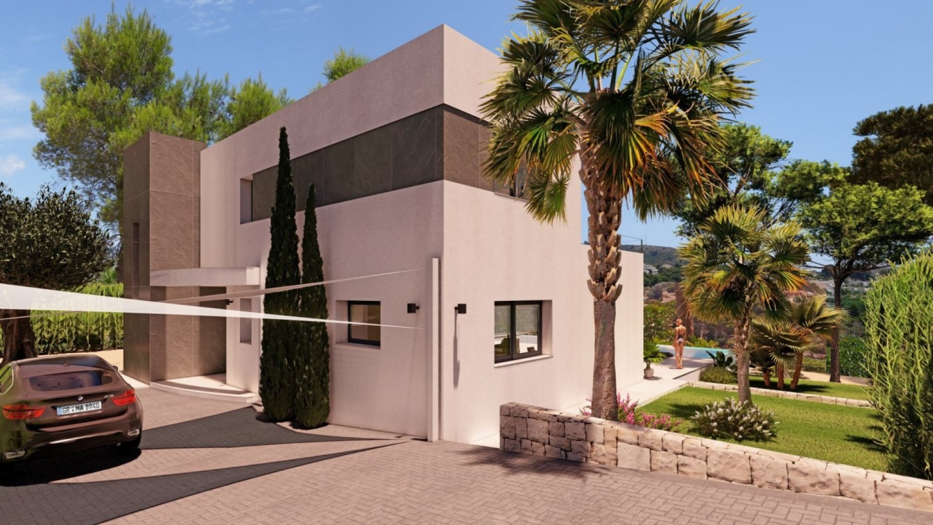 Obra Nueva - Chalet Independiente -
Moraira - La Sabatera