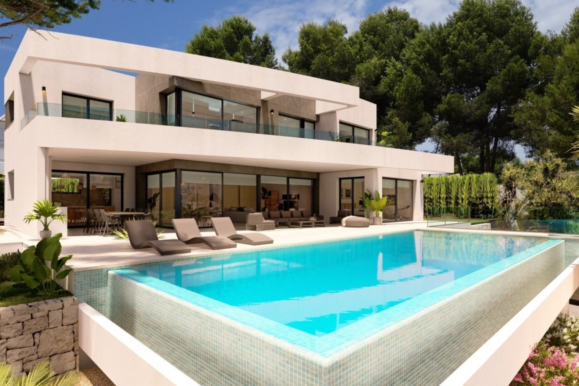 Obra Nueva - Chalet Independiente -
Moraira - La Sabatera