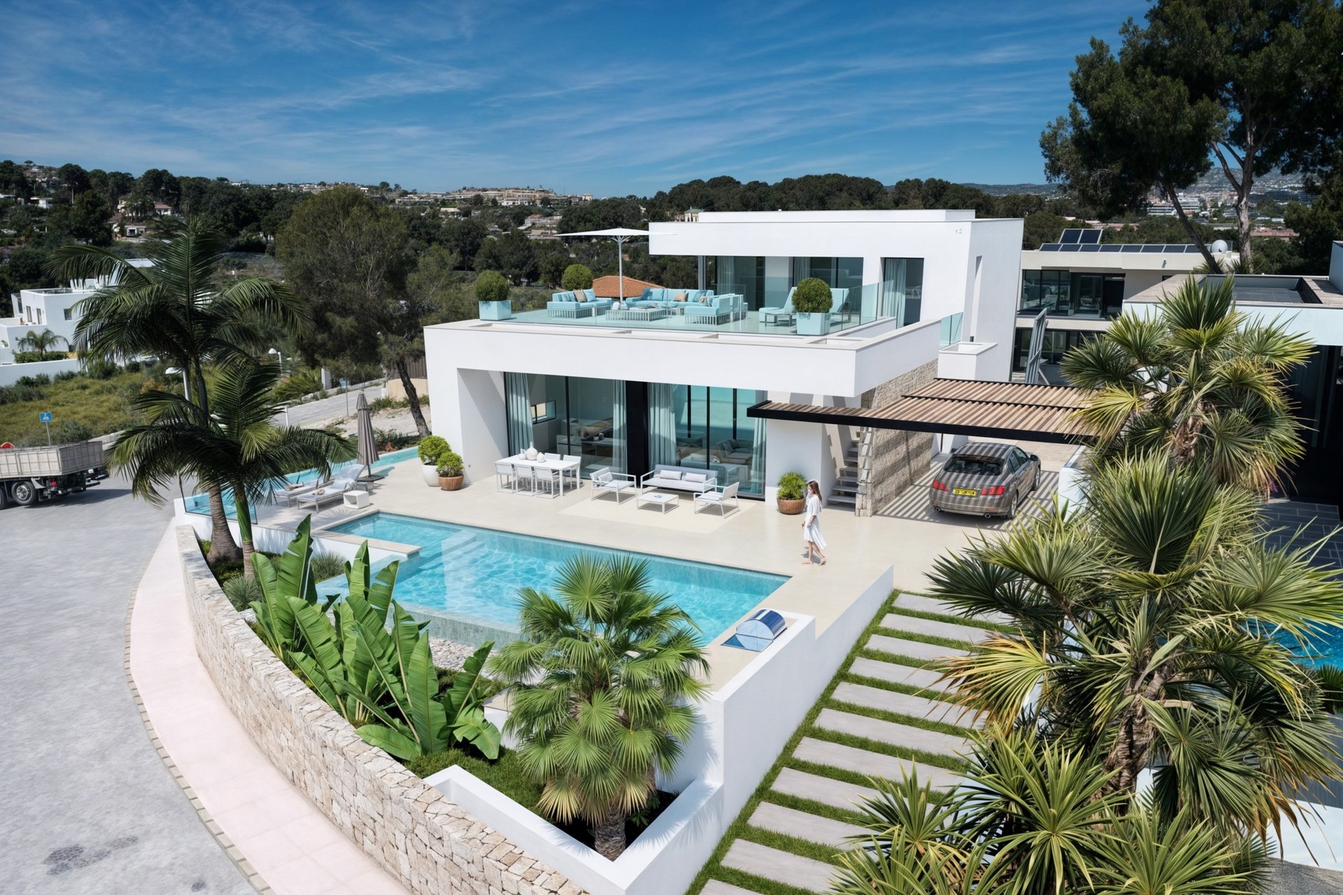 Obra Nueva - Chalet Independiente -
Moraira
