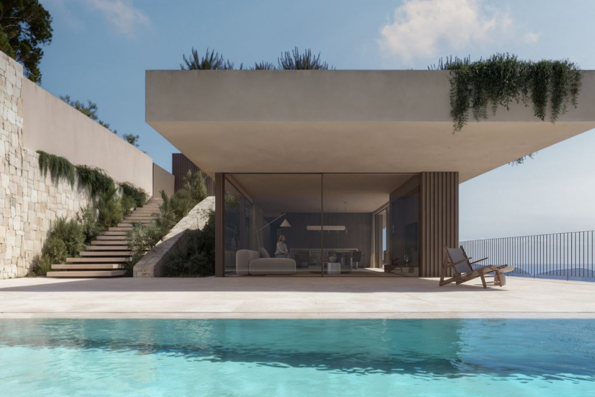 Obra Nueva - Chalet Independiente -
Moraira