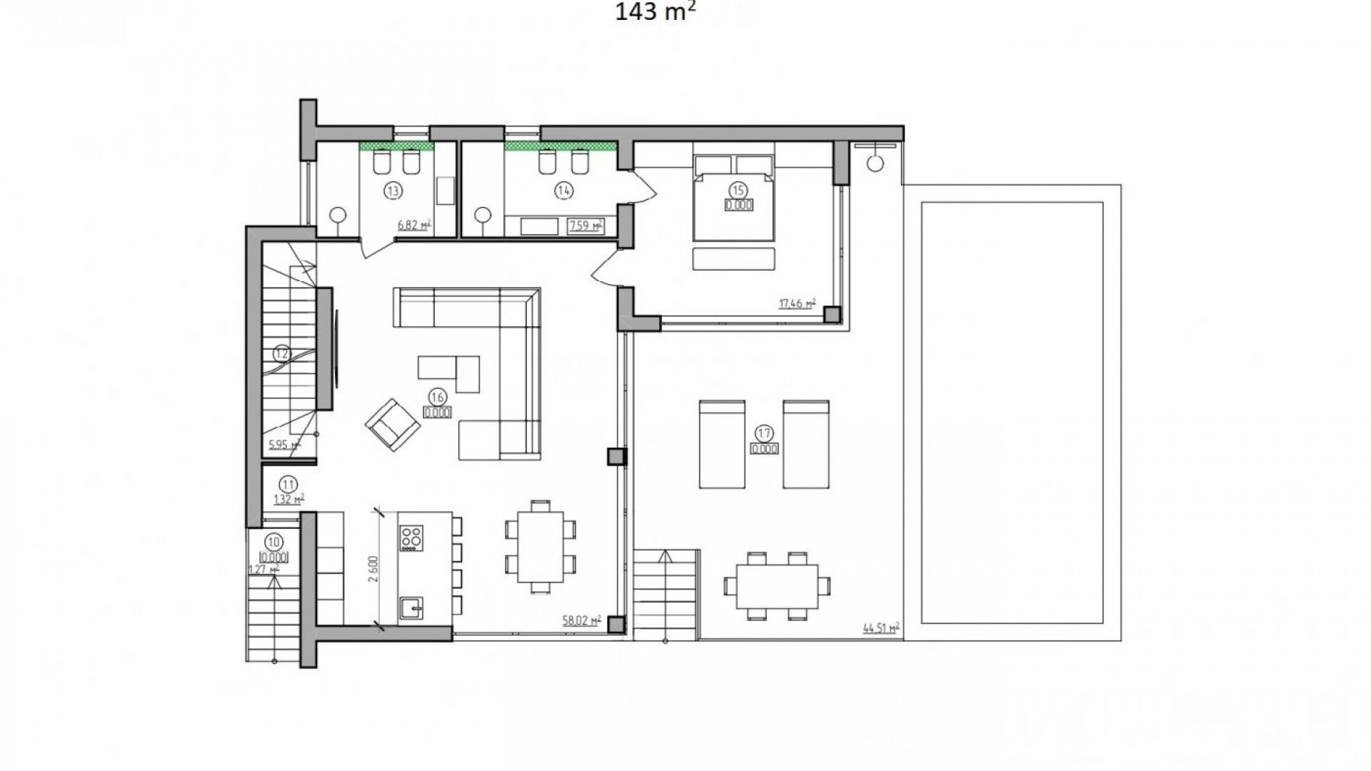 Obra Nueva - Chalet Independiente -
Orihuela Costa - La Zenia