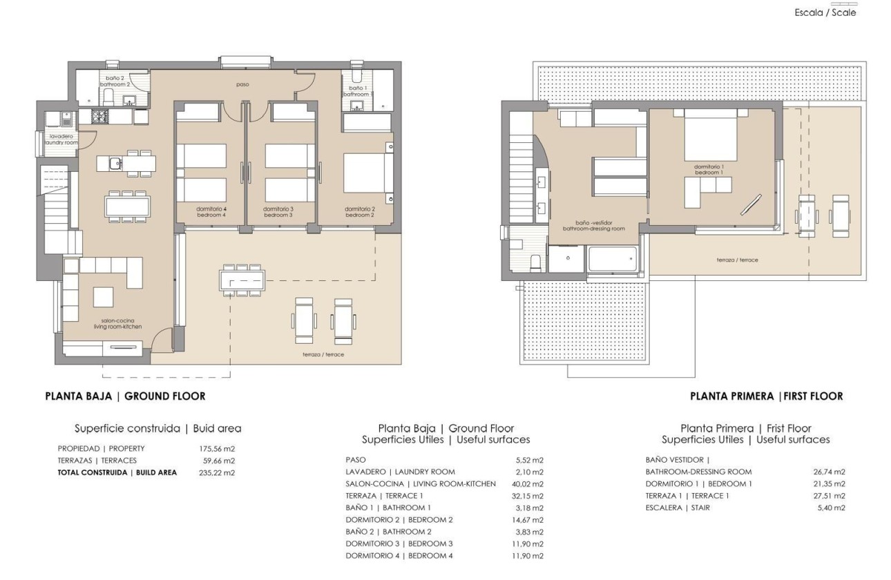 Obra Nueva - Chalet Independiente -
Orihuela - Vistabella Golf