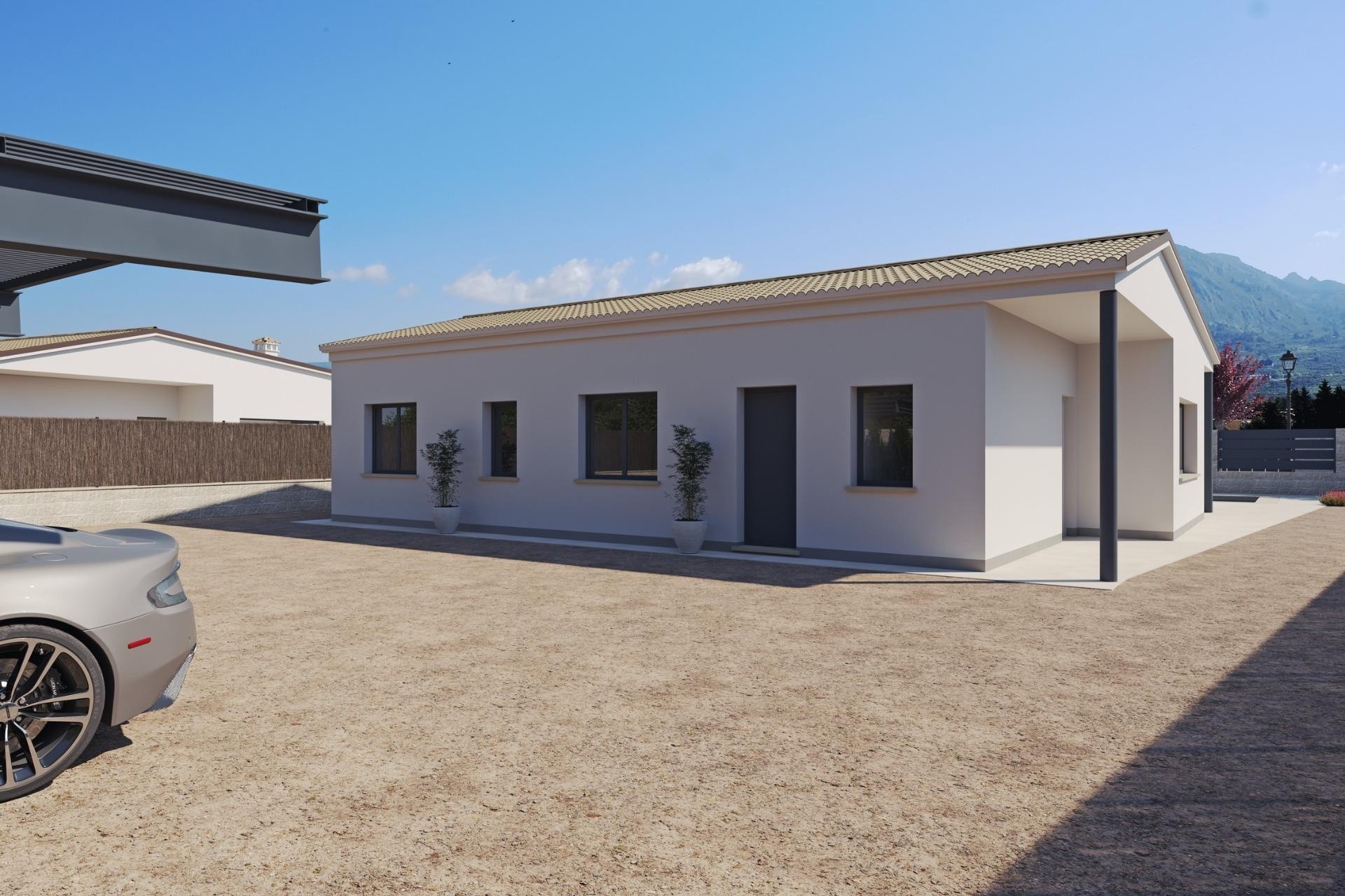 Obra Nueva - Chalet Independiente -
Penàguila - El Olivar